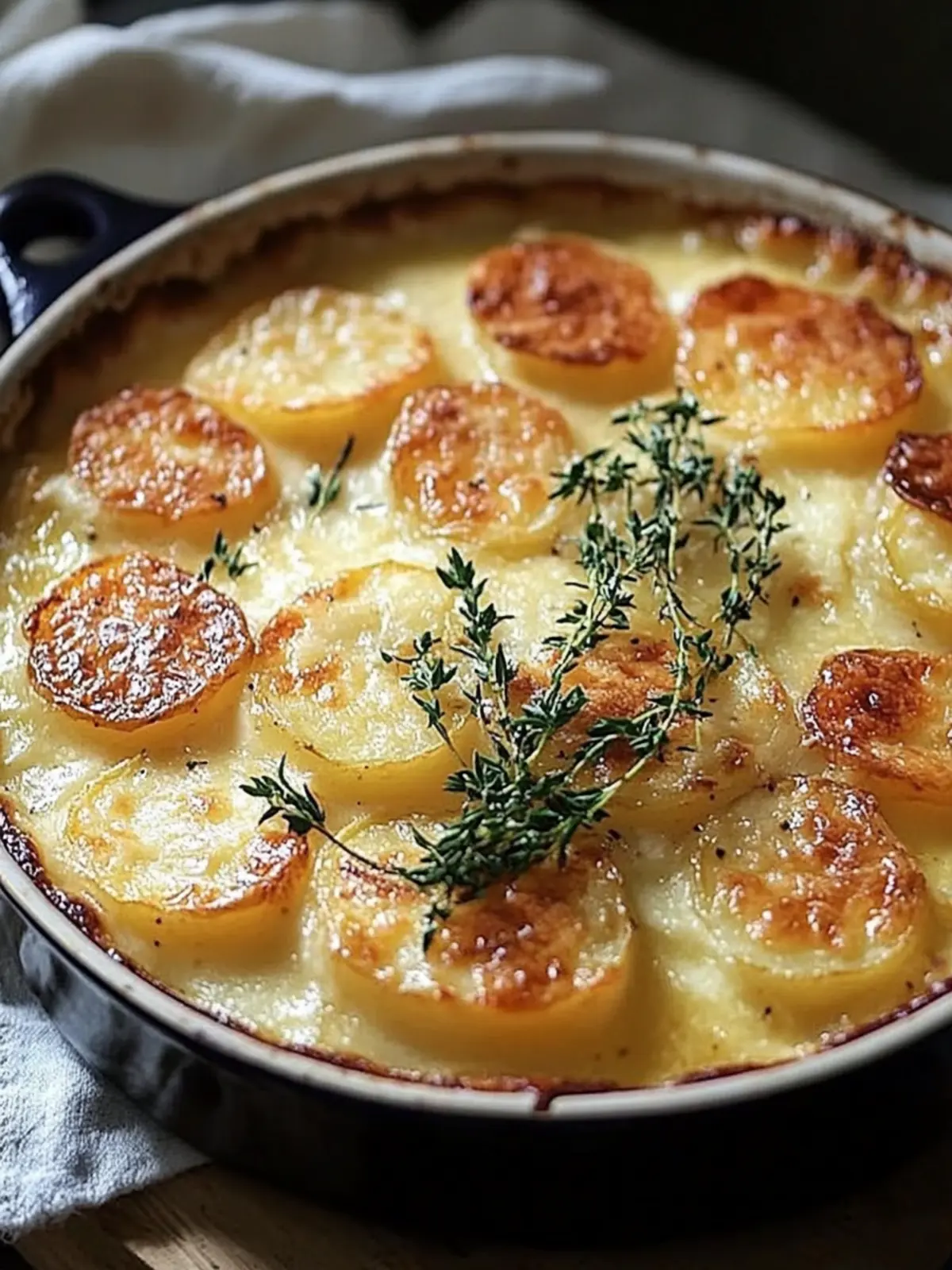 Delicious Crispy Parmesan and Gruyere Potato Gratin Recipe 2 Crispy Parmesan and Gruyere Potato Gratin