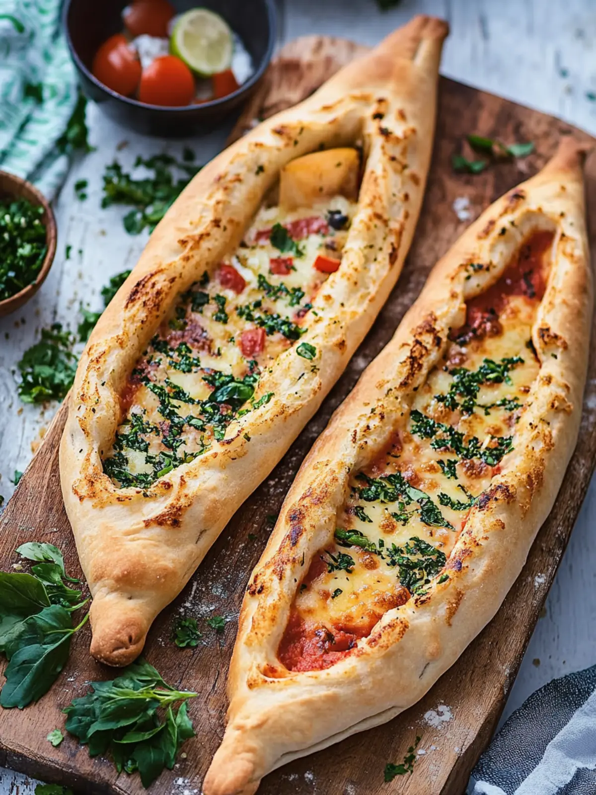 Irresistibly Cheesy Homemade Turkish Pide with Lamb Filling 2 Homemade Turkish Pide