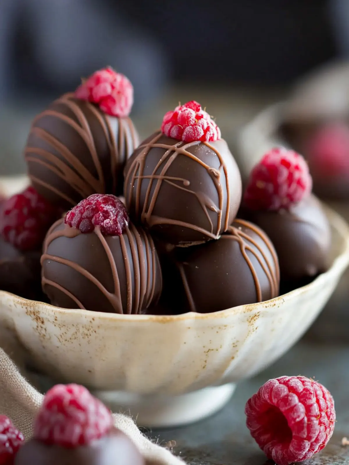 Indulge in Decadence: Raspberry Chocolate Truffles Recipe 4 Raspberry Chocolate Truffle