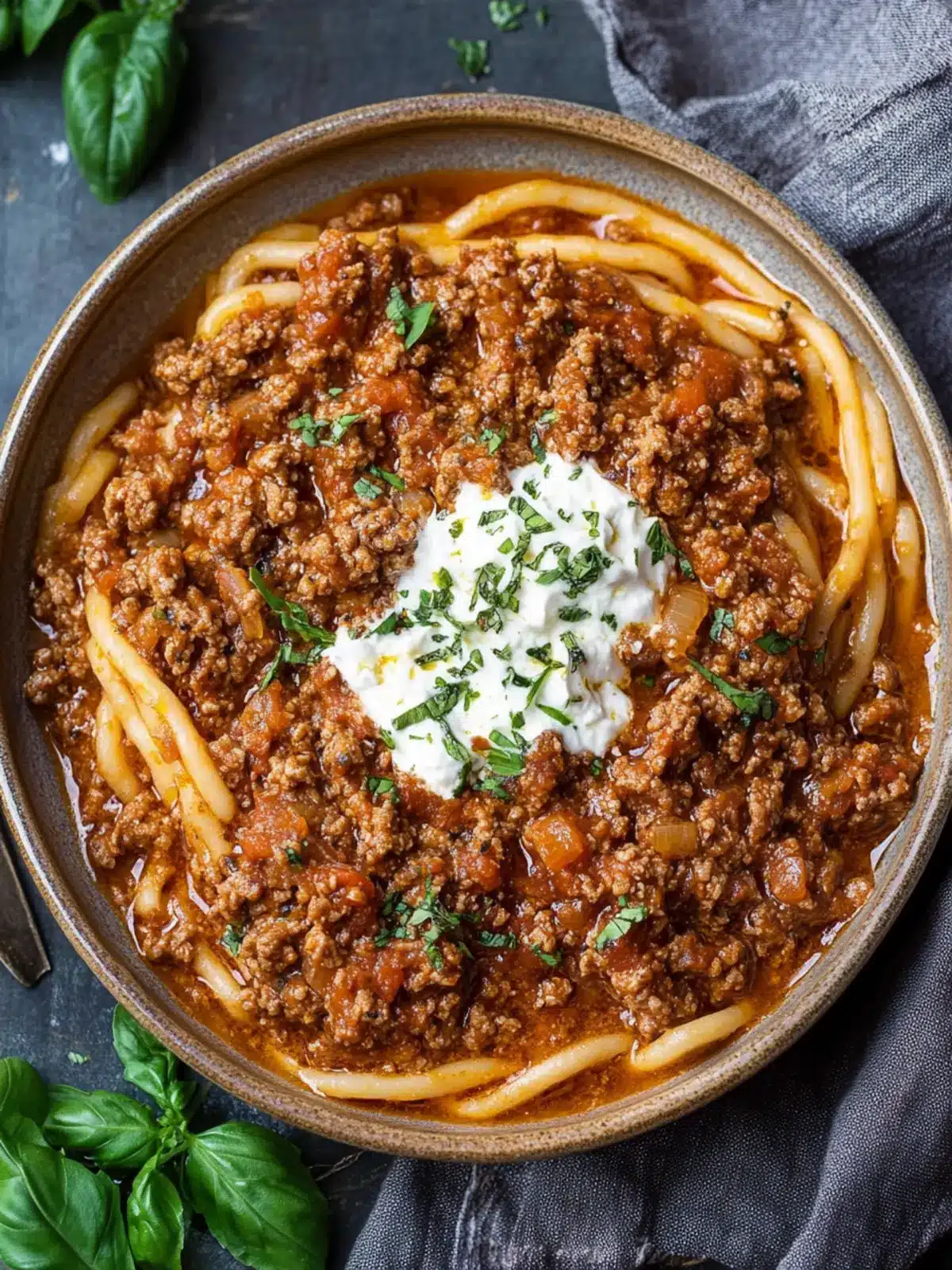 Greek Style Meat Sauce: A Comforting Twist on Tradition 2 Greek Style Meat Sauce