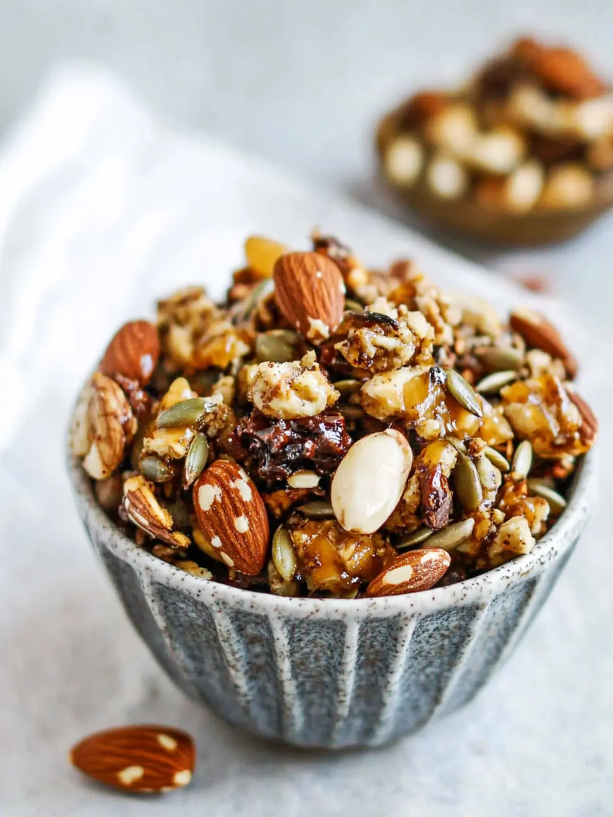 Salted Vanilla Maple Nut and Seed Clusters for Crunchy Bliss 4 Salted Vanilla Maple Nut and Seed Clusters