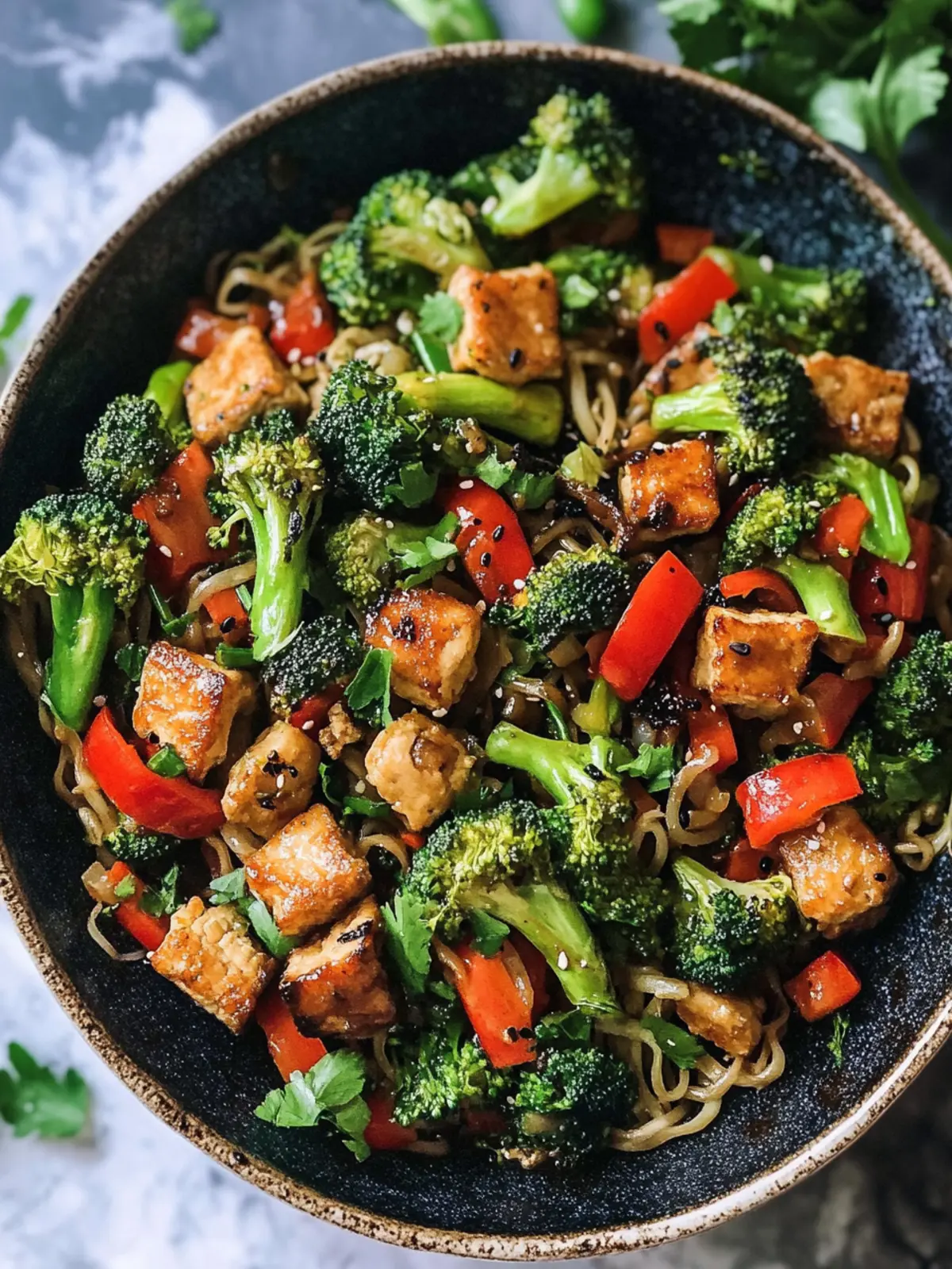 Delicious Broccoli Stir Fry with Crispy Tofu Delight 3 Broccoli Stir Fry