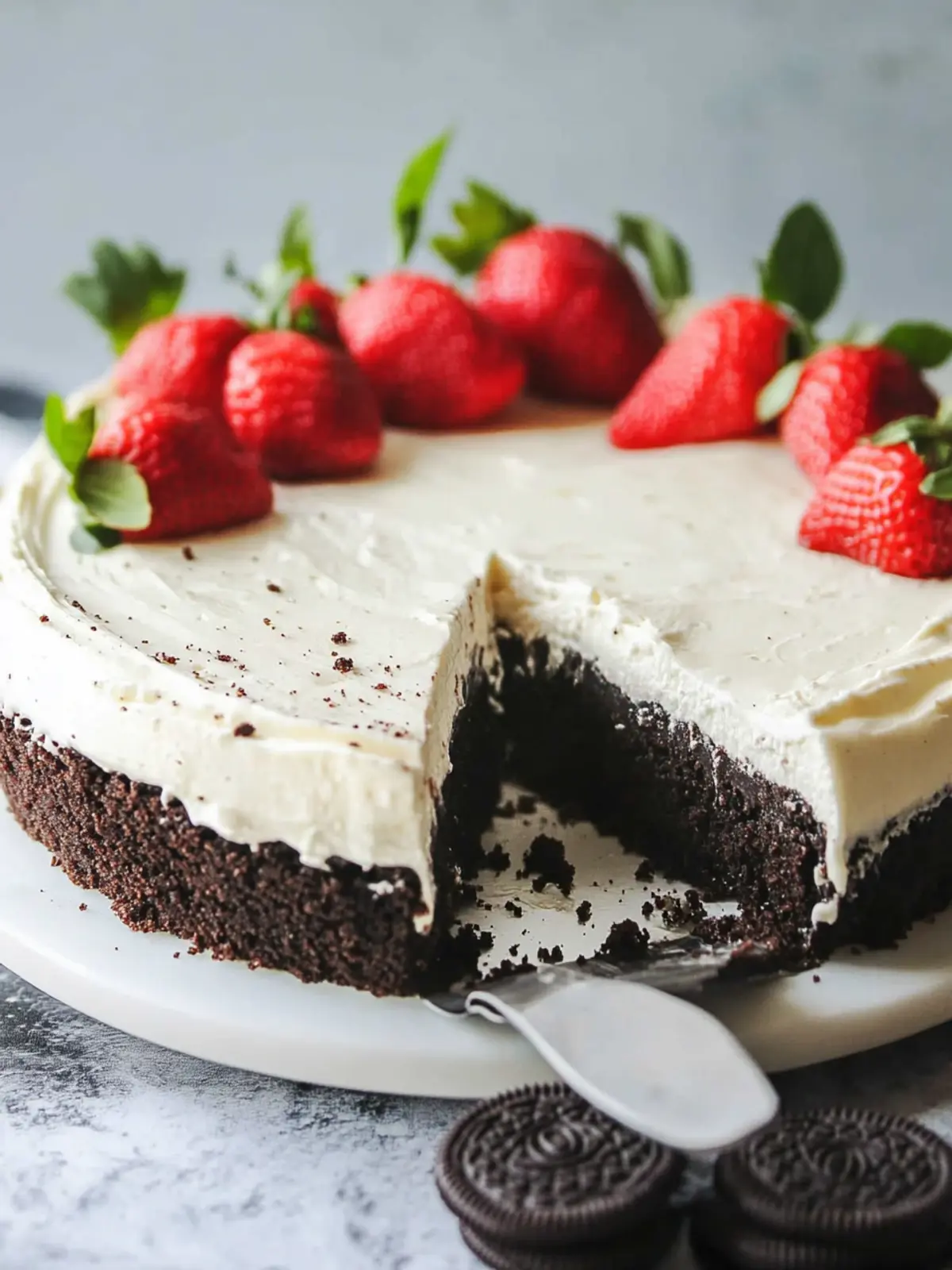 Delicious No Bake Oreo Crust Cheesecake for Easy Indulgence 3 No Bake Oreo Crust Cheesecake