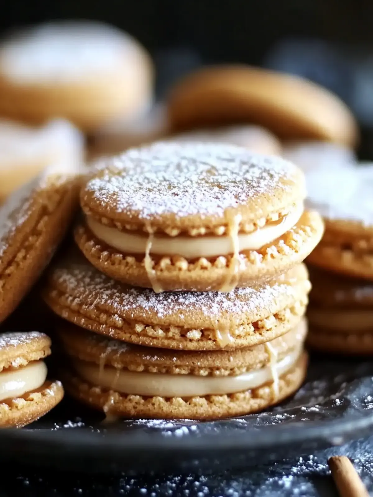 Soft Dulce De Leche Cinnamon Sandwich Cookies to Savor Now 2 Soft Dulce De Leche Cinnamon Sandwich Cookies to Savor