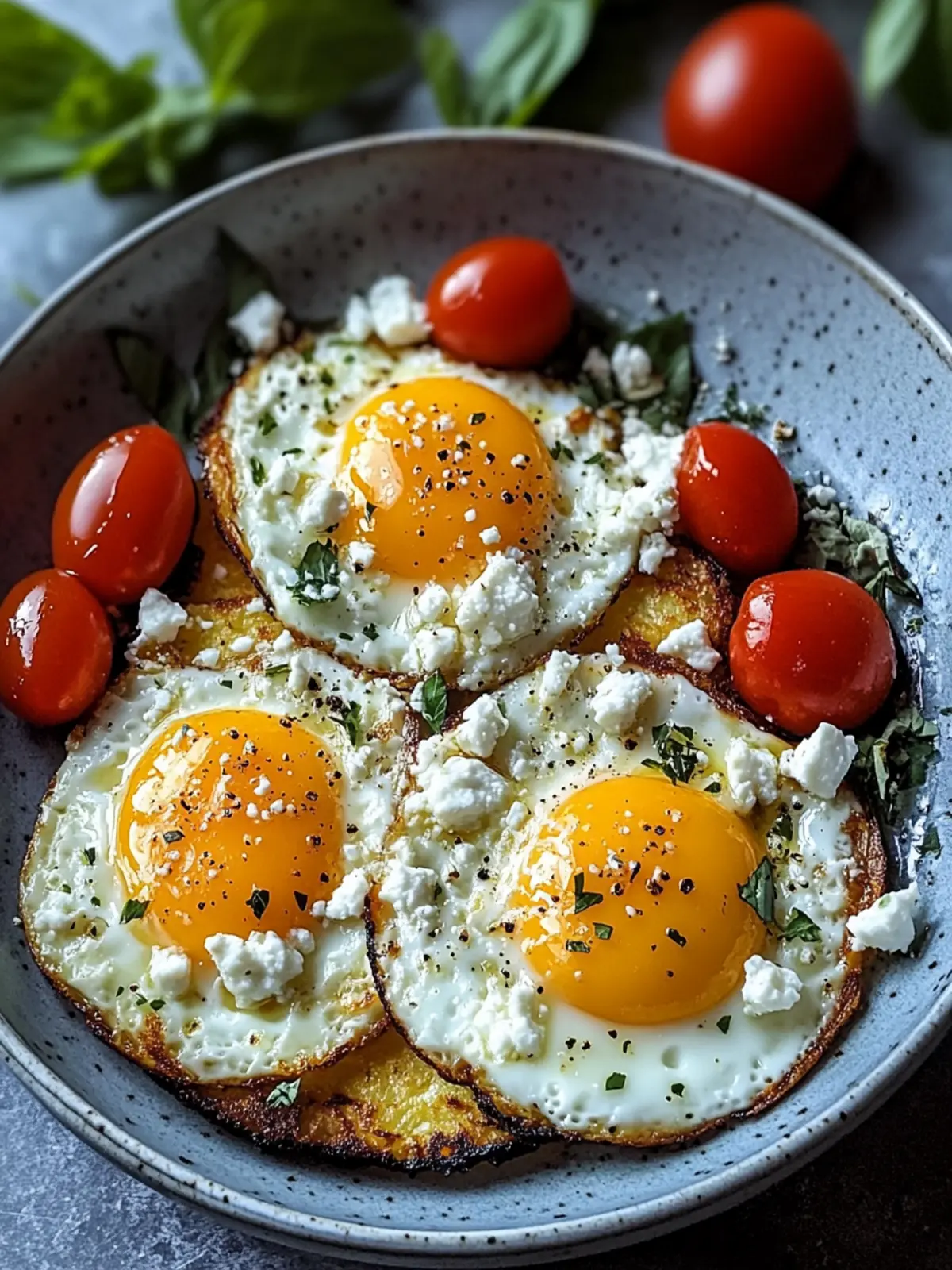 Crispy Feta Fried Eggs: Your New Breakfast Obsession 2 Crispy Feta Fried Eggs
