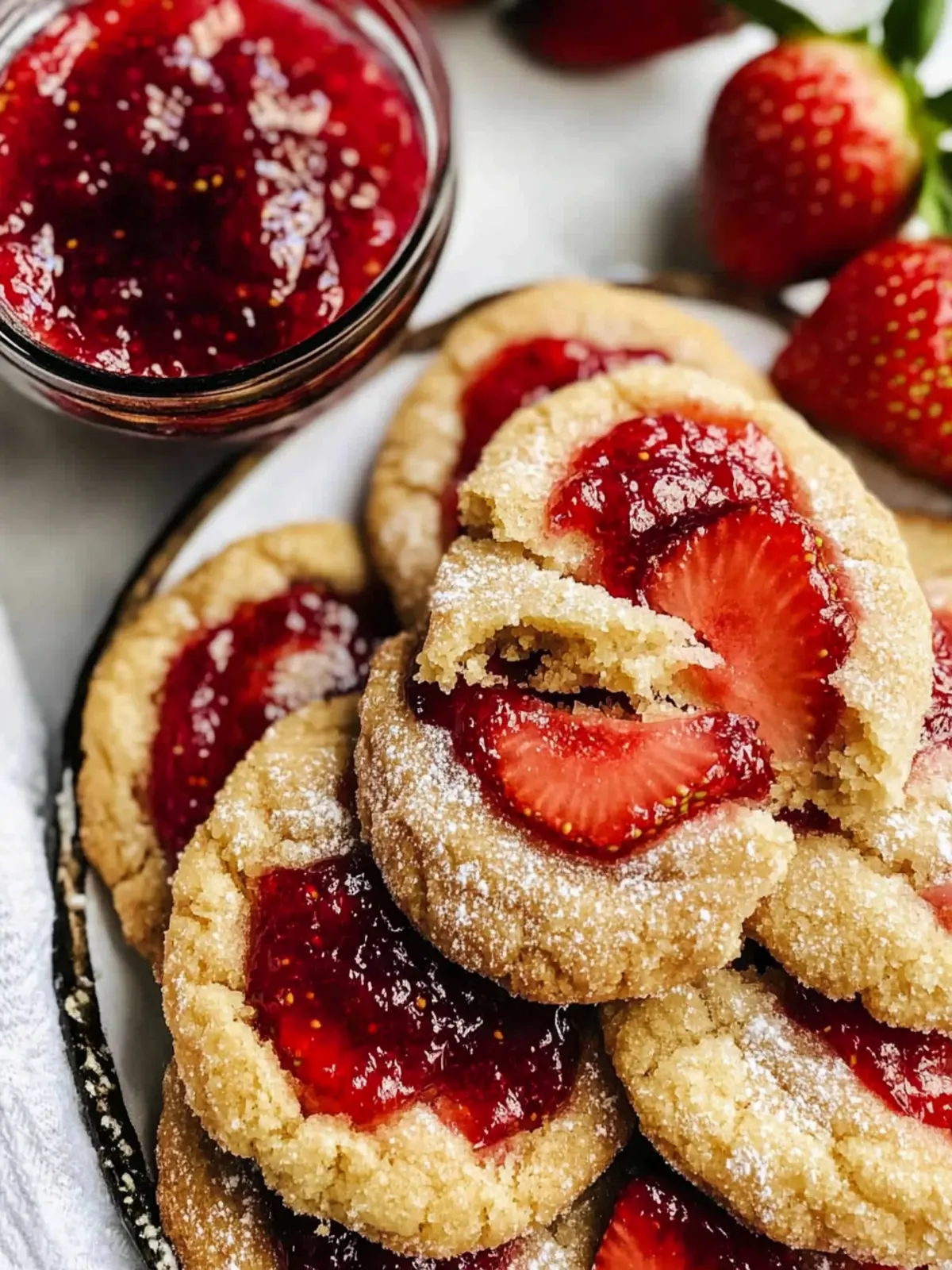 Decadent Strawberry Jam Sugar Cookies You'll Crave 3 Strawberry Jam Sugar Cookies