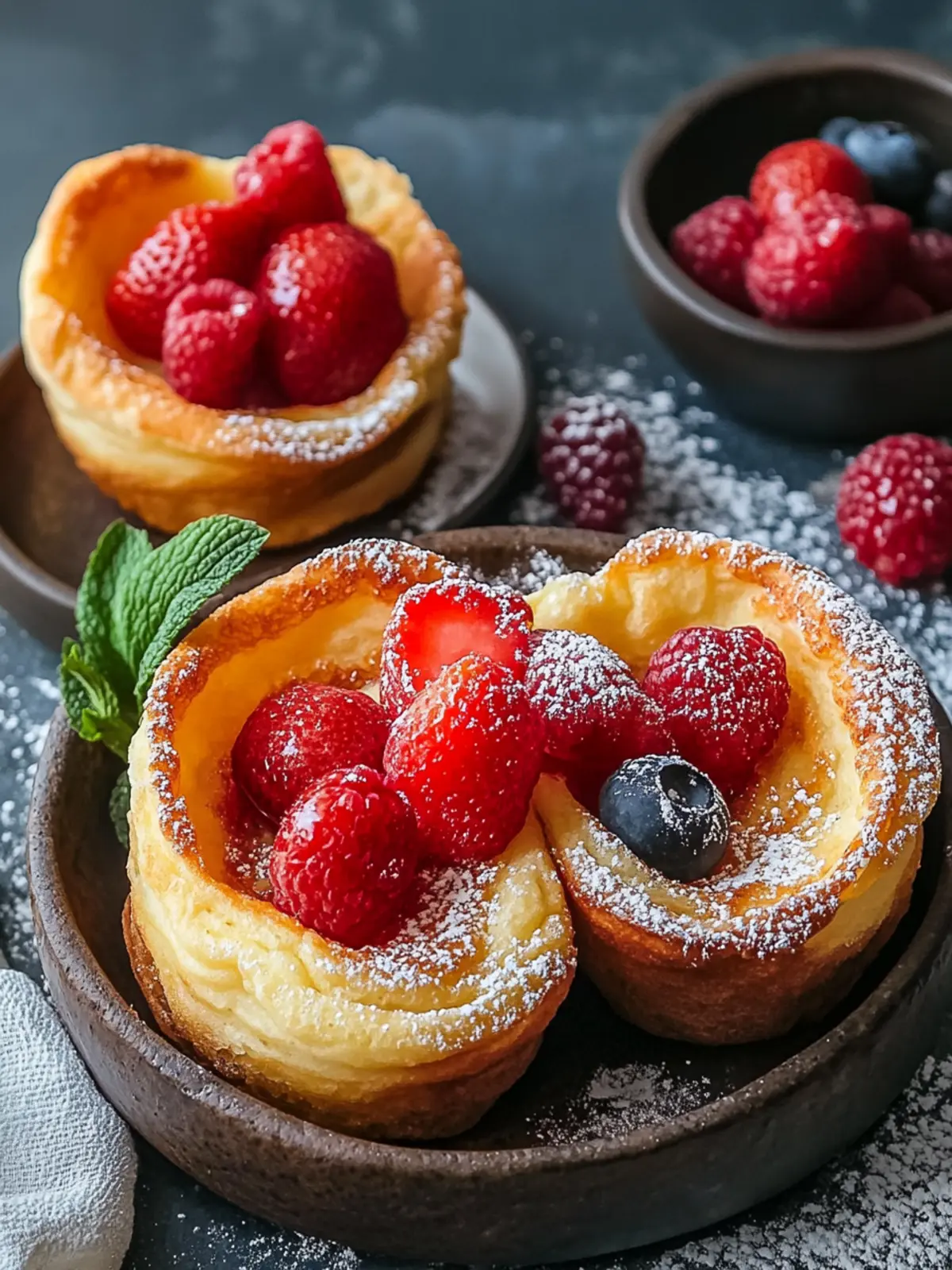 Fluffy Mini Dutch Baby Pancakes for a Perfect Breakfast Treat 2 Fluffy Mini Dutch Baby Pancakes