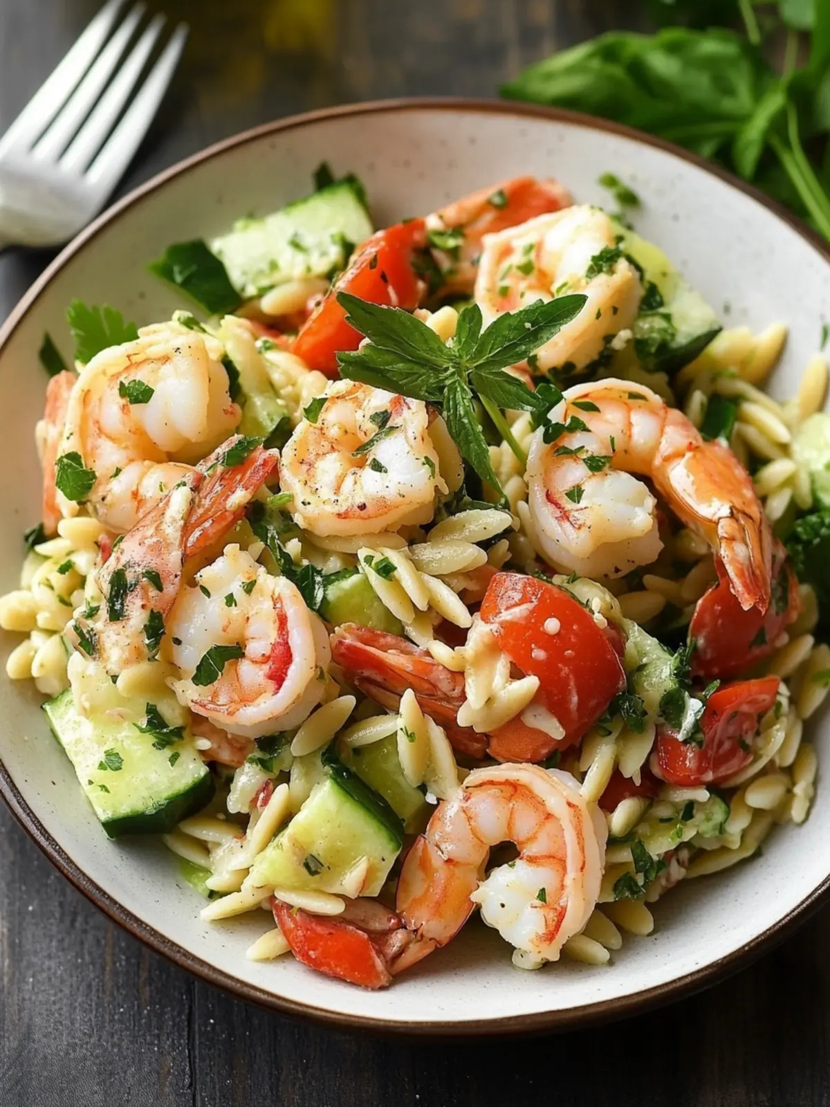 Zesty Roasted Shrimp and Orzo Salad for Flavorful Eats 2 Roasted Shrimp and Orzo Salad