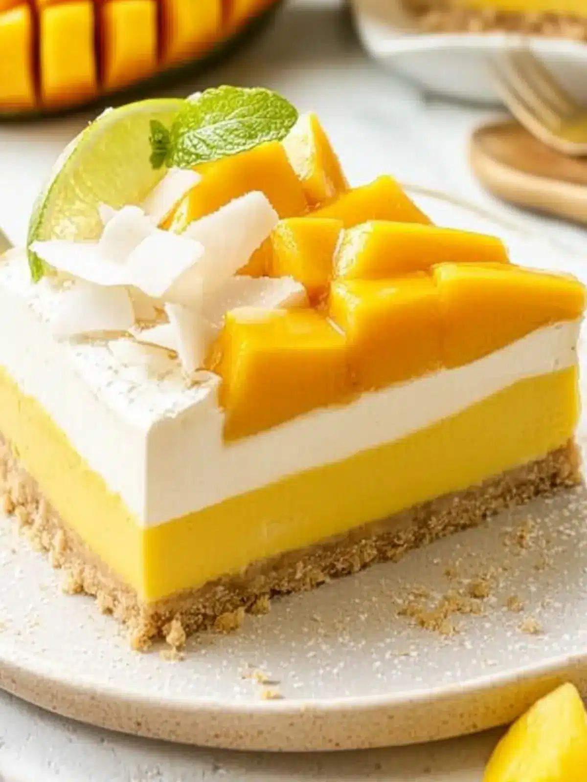 Mango Coconut Cheesecake That Will Wow Your Taste Buds 4 Mango Coconut Cheesecake