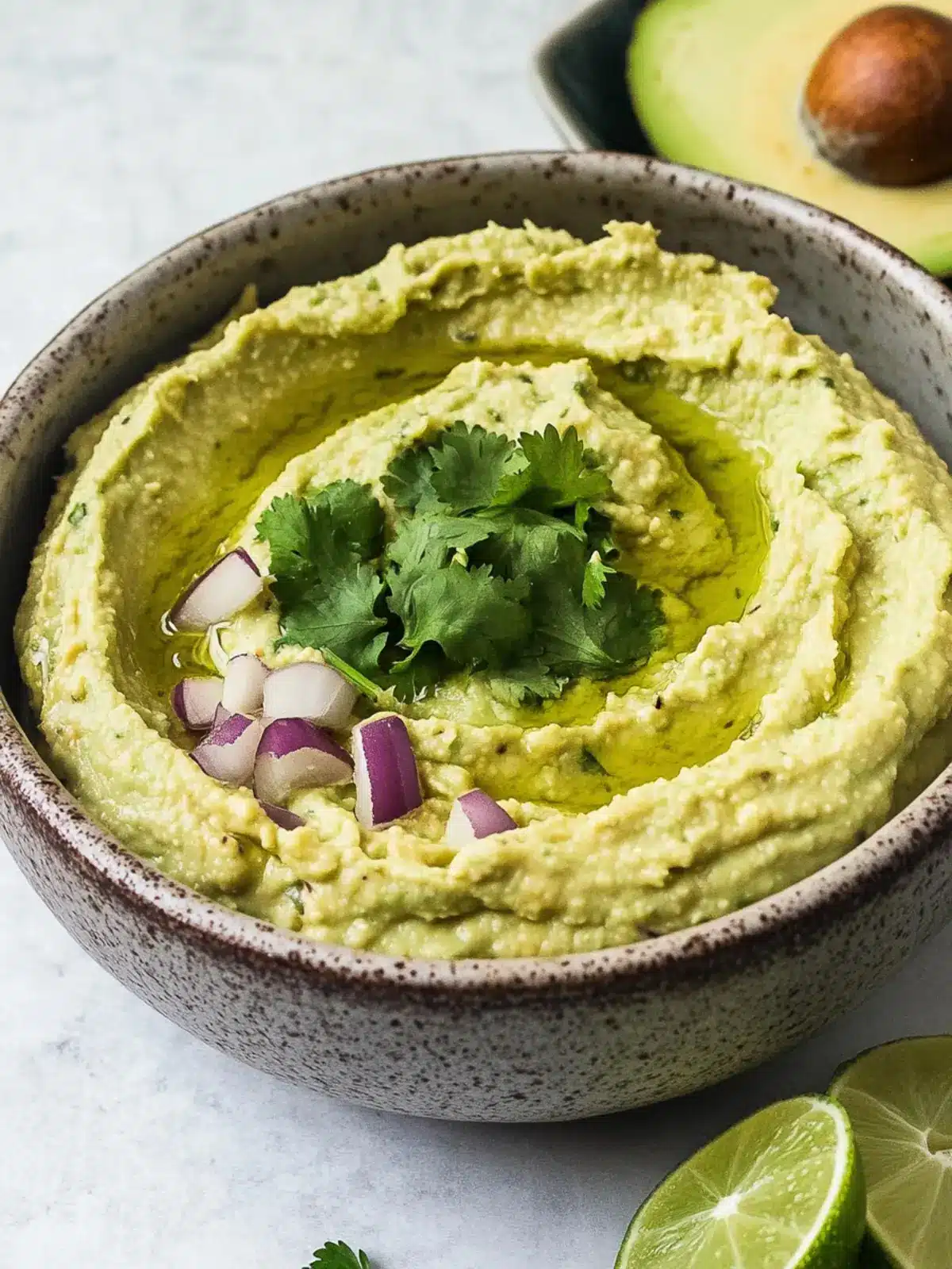 Creamy Avocado Cilantro Lime Hummus for Your Next Snack 4 Avocado Cilantro Lime Hummus