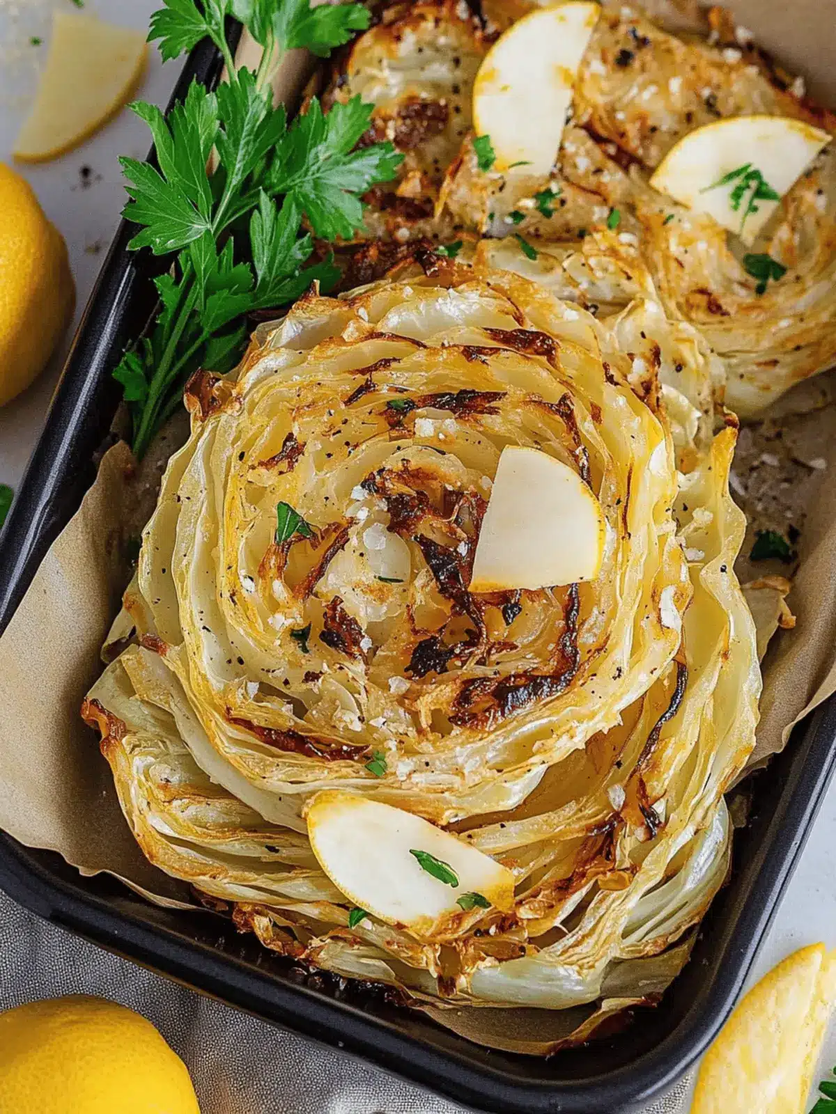 Savor the Flavors of Roasted Cabbage Steaks Tonight 4 Roasted Cabbage Steaks