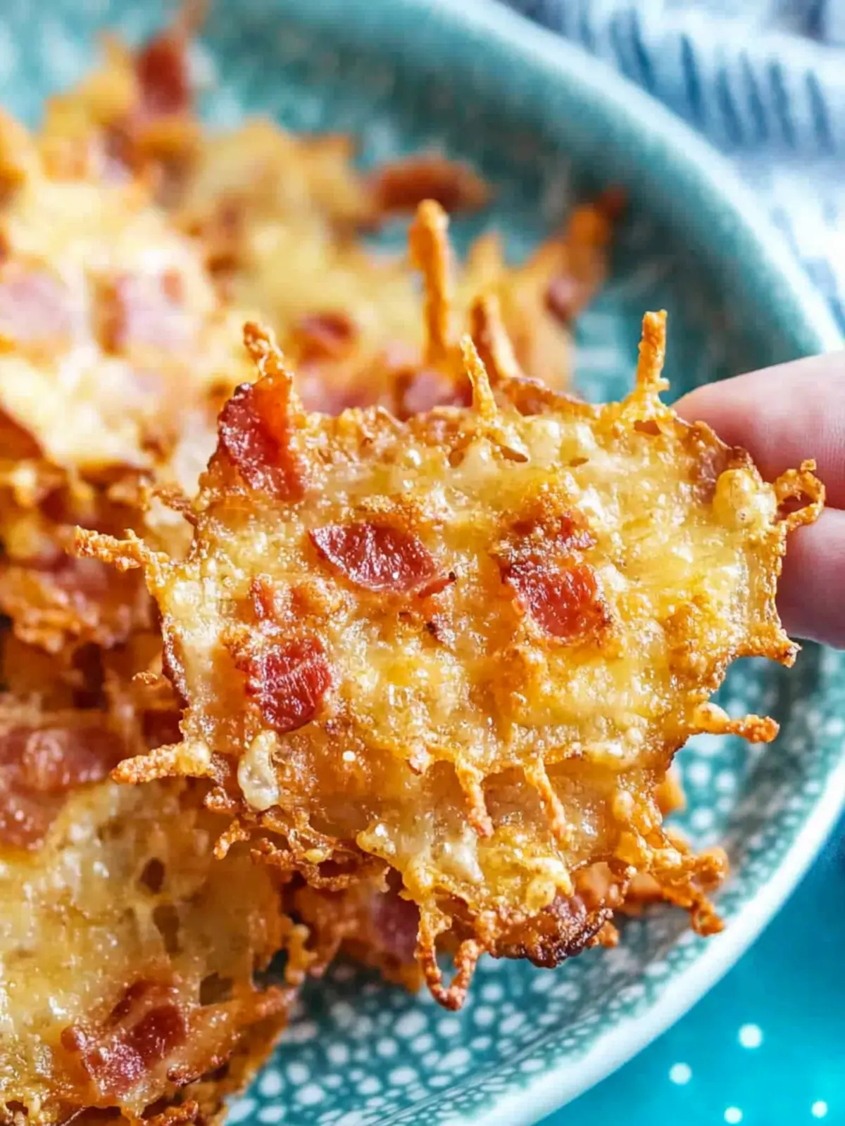 Delicious Bacon Parmesan Crisps for Quick Snack Cravings 4 Bacon Parmesan Crisps