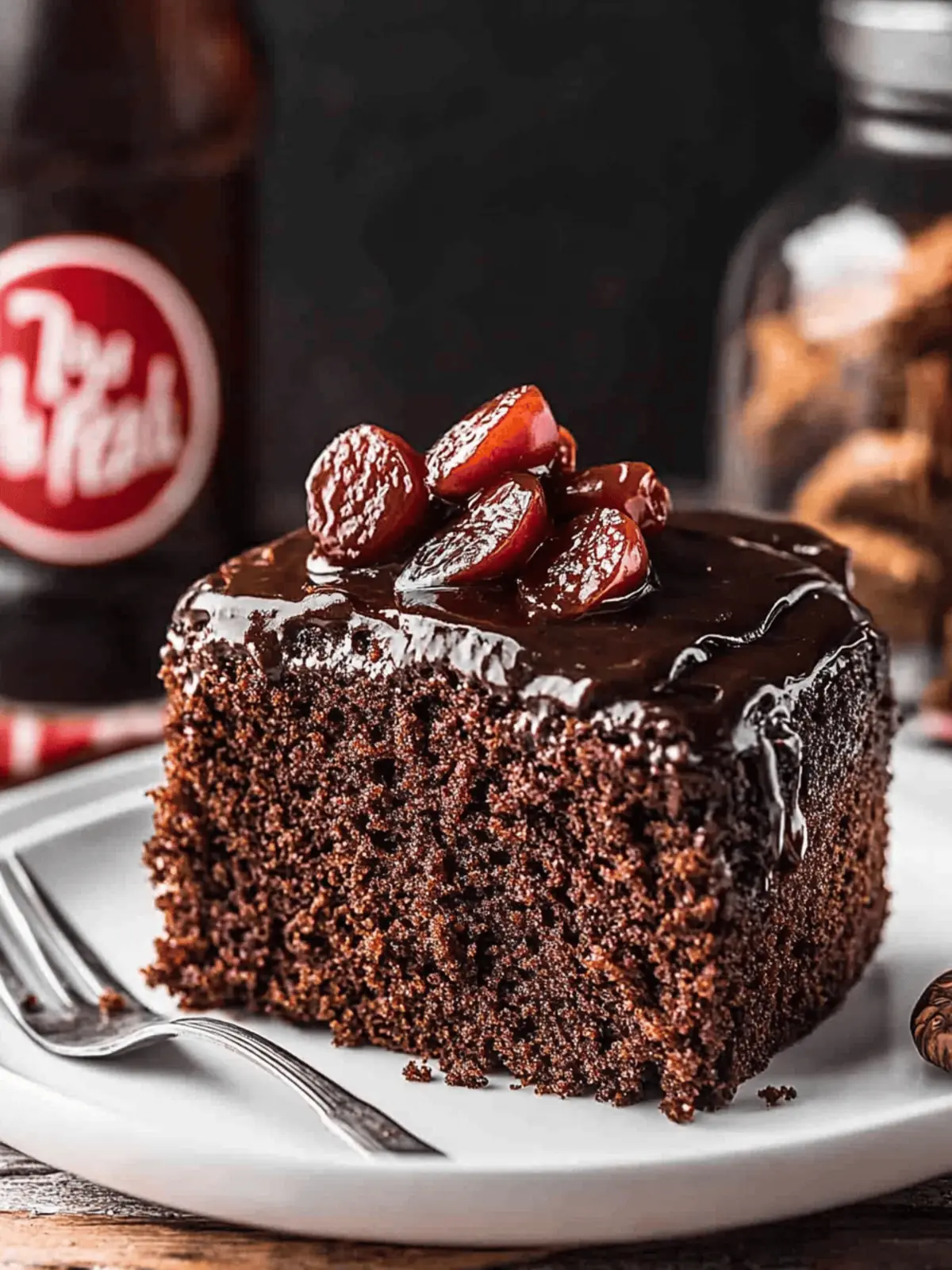 Irresistible Dr Pepper Cake with Spiced Pecan Topping 3 Dr Pepper Cake