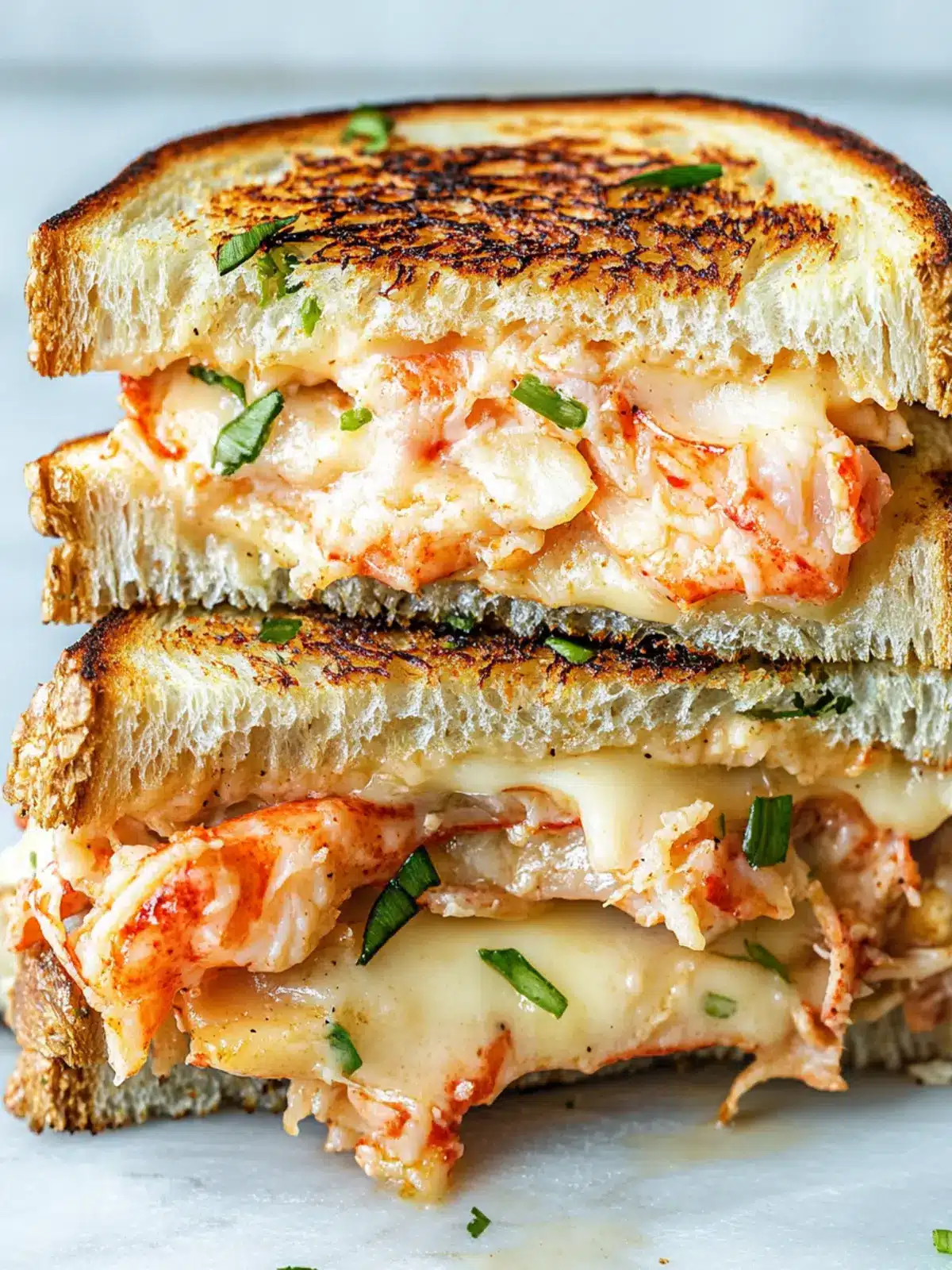Lobster Grilled Cheese: Indulge in a Gourmet Delight 4 Lobster Grilled Cheese