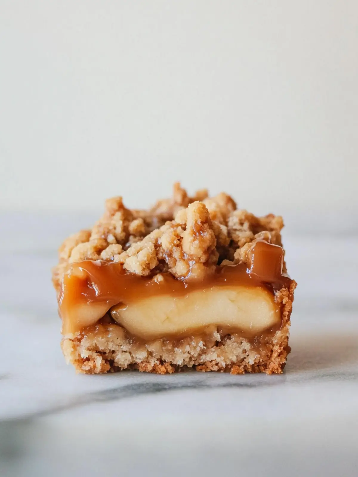 Salted Caramel Apple Crumble Bars You'll Crave All Fall 2 Salted Caramel Apple Crumble Bars