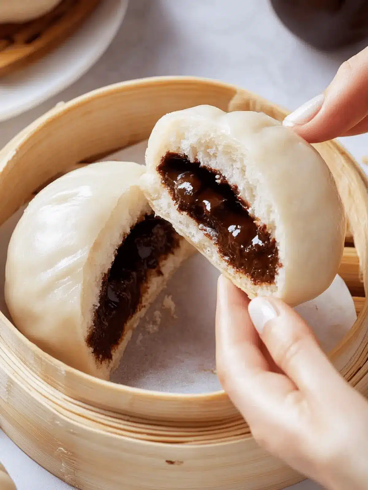 Chocolate Steamed Buns: A Fun Twist on Classic Comfort Food 4 Chocolate Steamed Buns