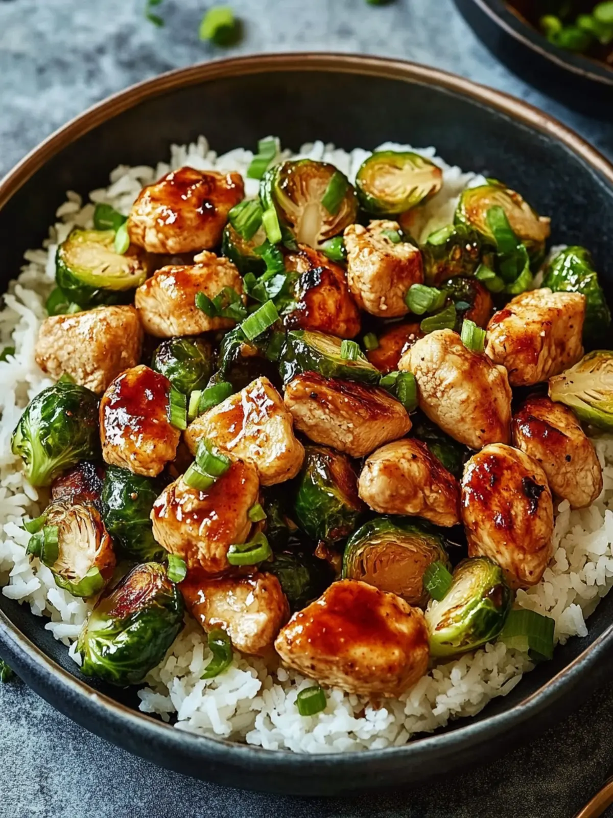 Sweet Chili Chicken and Brussels Sprouts for a Flavor Boost 2 Sweet Chili Chicken and Brussels Sprouts