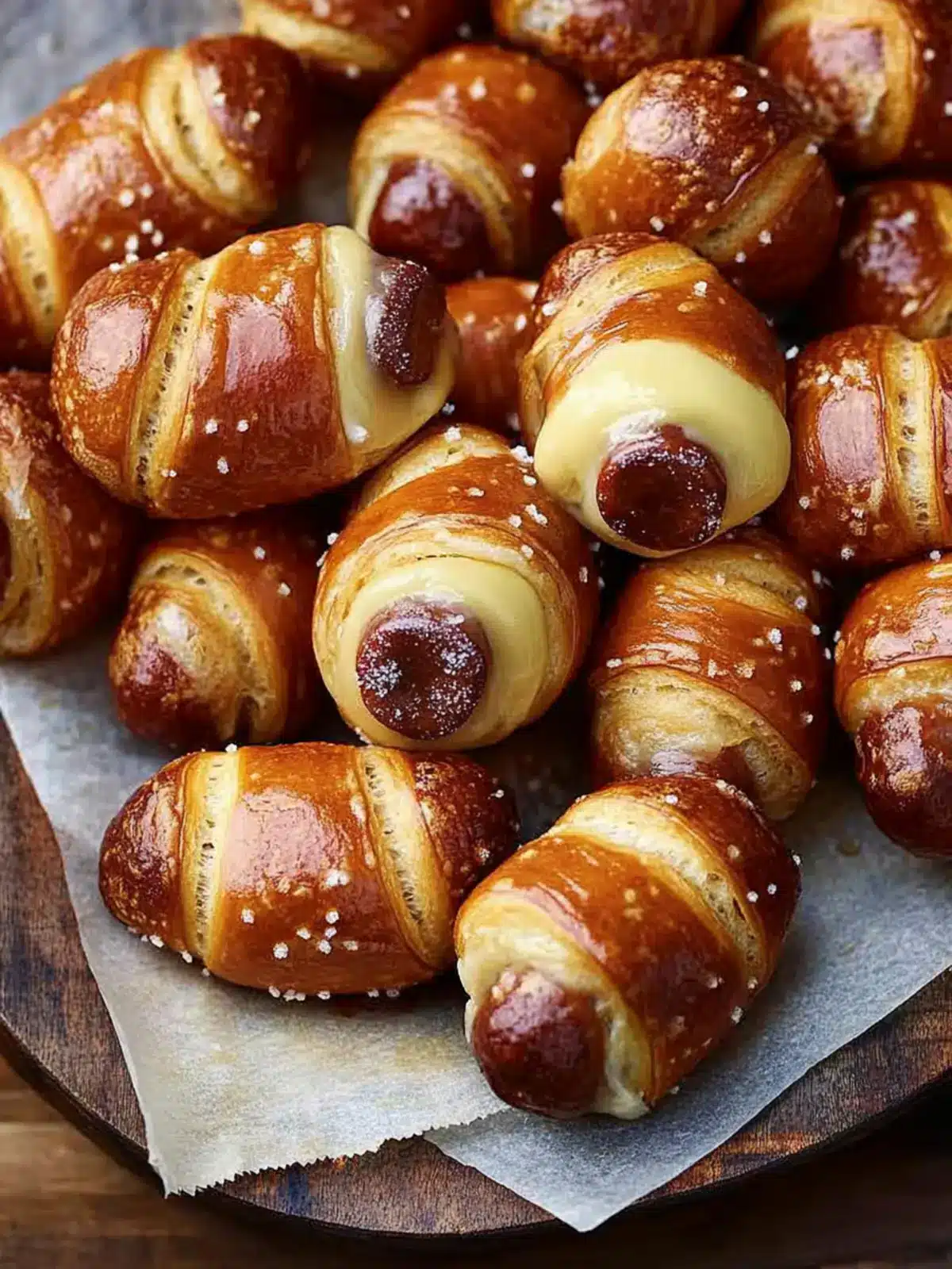 Pretzel Pigs in a Blanket: The Ultimate Game Day Snack 3 Pretzel Pigs in a Blanket