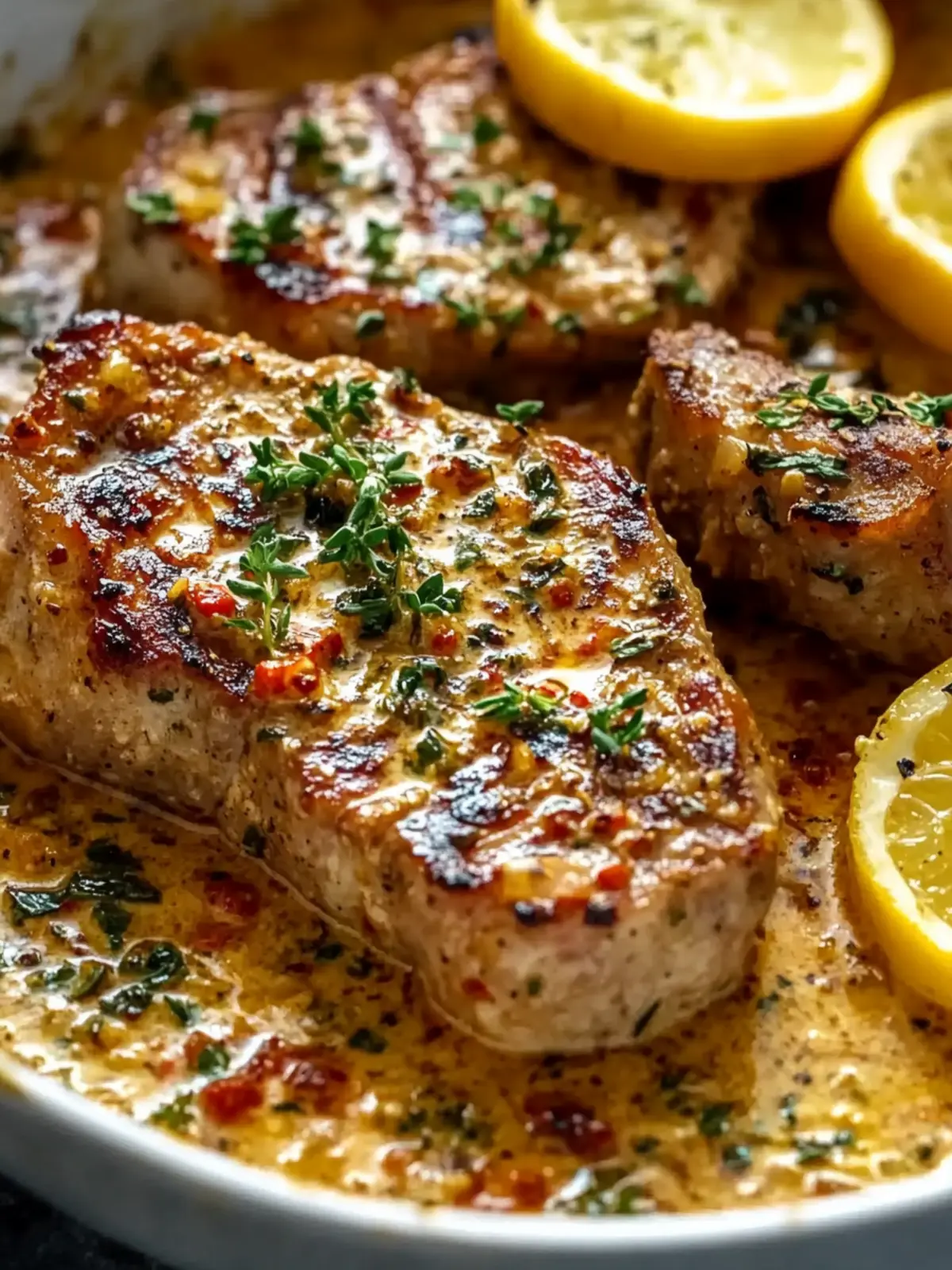 Garlic Marry Me Pork Chops You Can't Resist Tonight 3 Garlic Marry Me Pork Chops