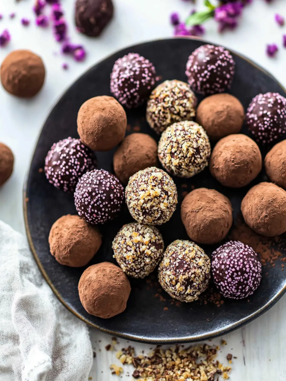 Indulge in This Easy Homemade Chocolate Truffles Recipe 3 Homemade Chocolate Truffles Recipe