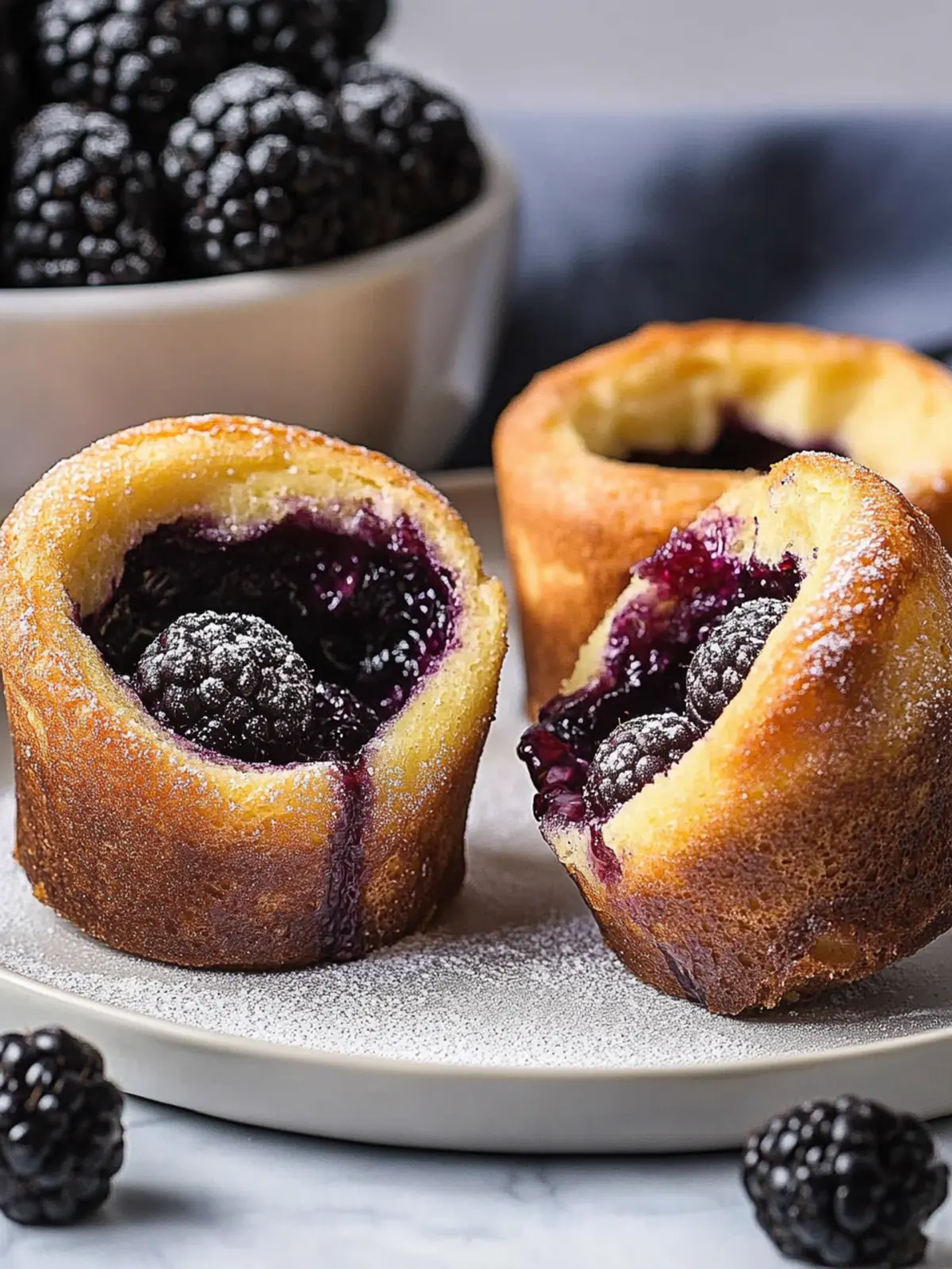 Fluffy Blackberry Popovers That Will Wow Your Weekend Brunch 3 Blackberry Popovers