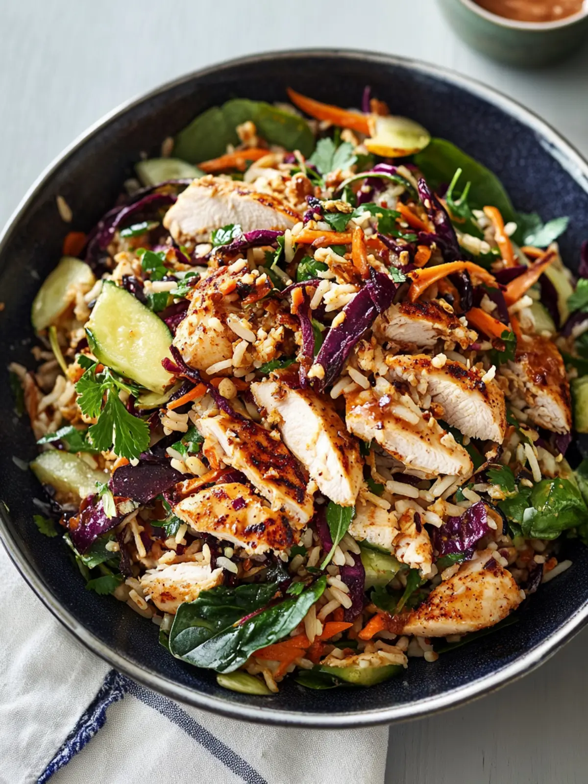 Delicious Southern Style Chicken and Crispy Rice Salad Bliss 4 Southern Style Chicken and Crispy Rice Salad