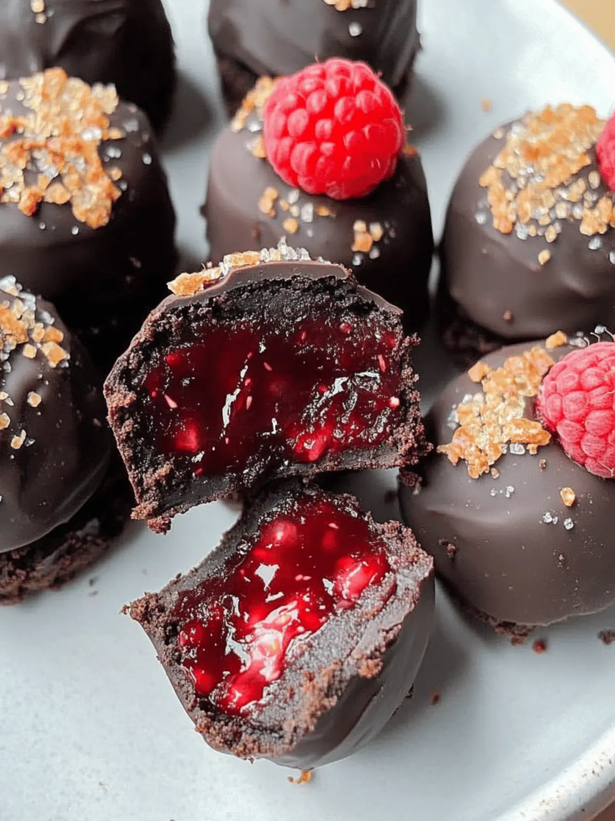 Raspberry Brownie Date Bites for a Guilt-Free Indulgence 4 Raspberry Brownie Date Bites