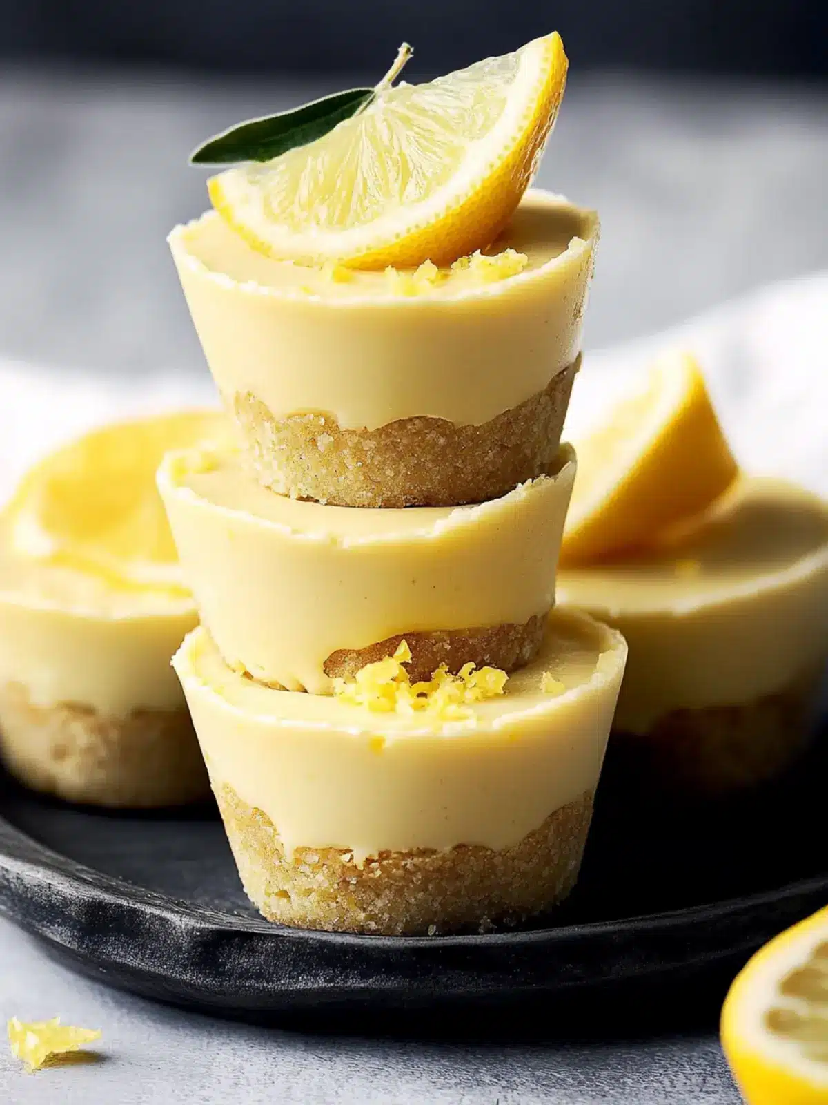 Delicious Healthier Vegan Lemon Cups You ll Love to Make 2 Healthier Vegan Lemon Cups