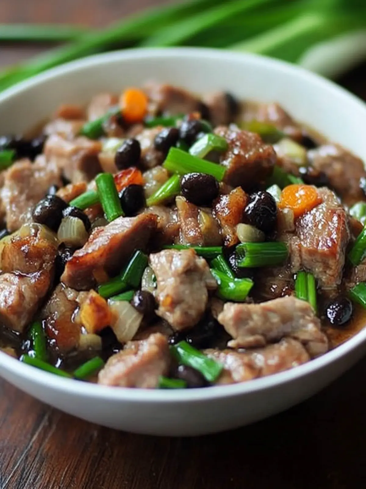 Steamed Pork with Black Beans and Garlic for a Flavor Blast 2 Steamed Pork with Black Beans and Garlic