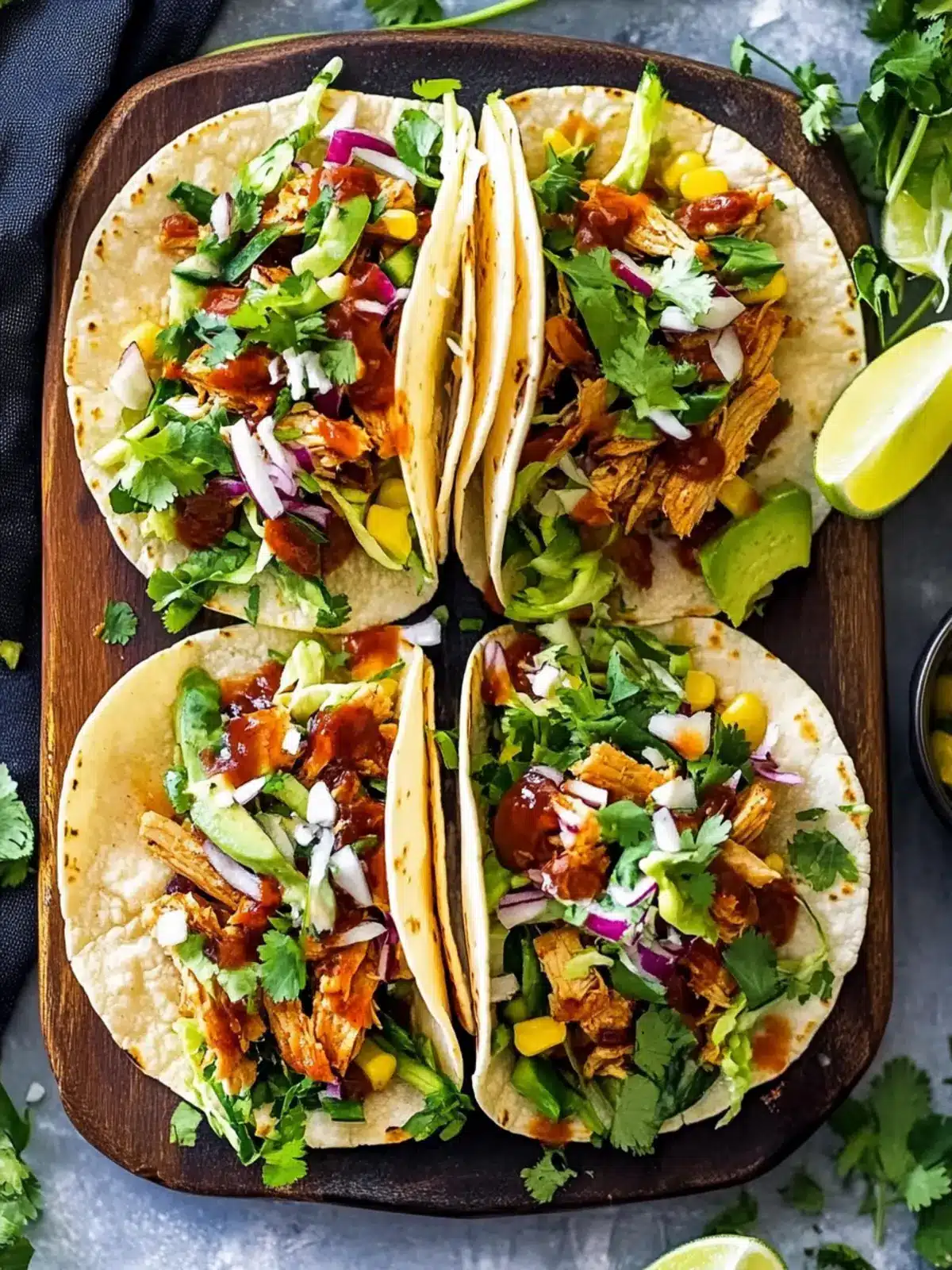 Easy BBQ Chicken Tacos Ready in 20 Minutes for Busy Nights 4 BBQ Chicken Taco