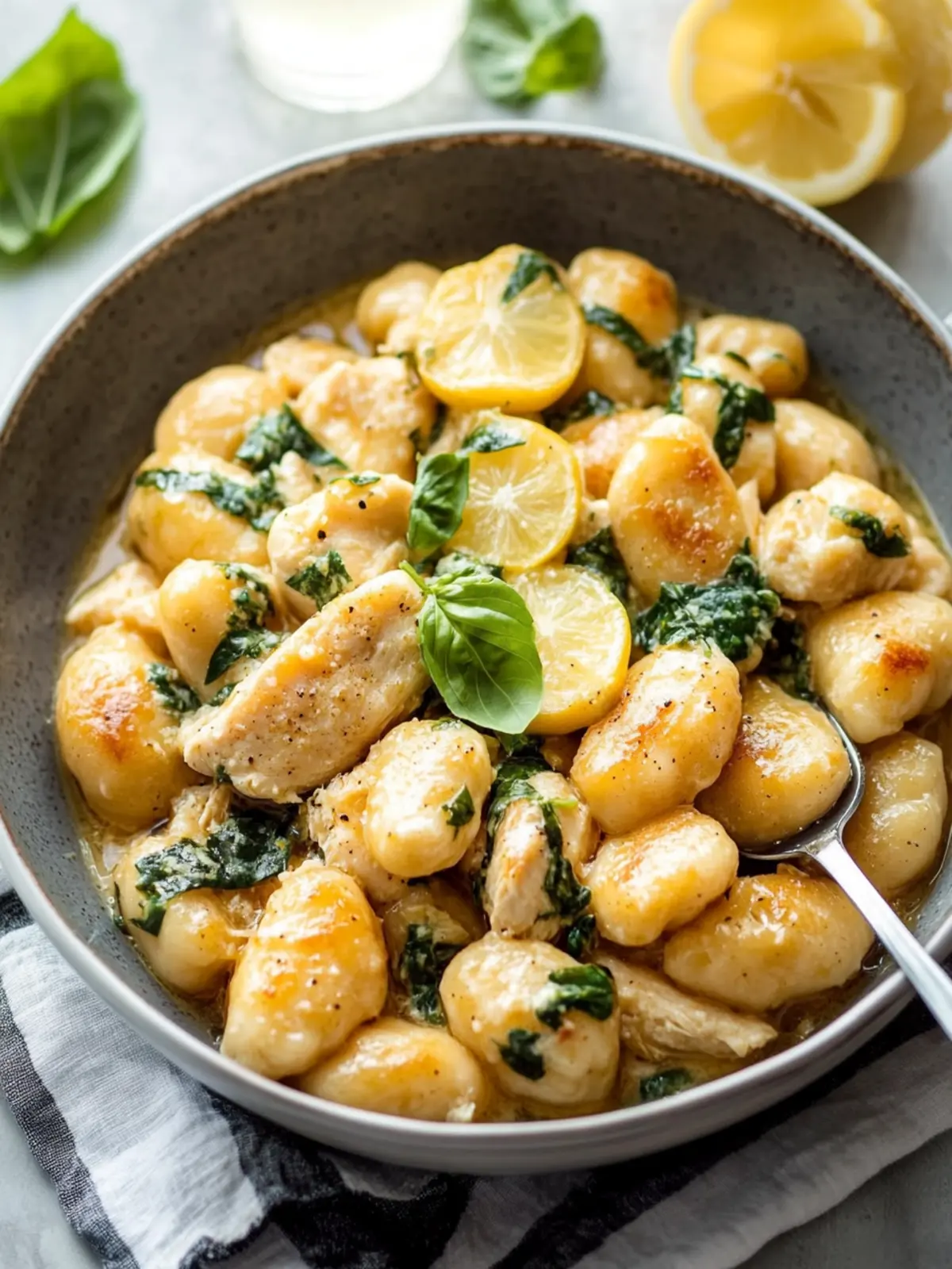 Lemon Chicken Gnocchi: Creamy Comfort in Every Bite 4 Lemon Chicken Gnocchi