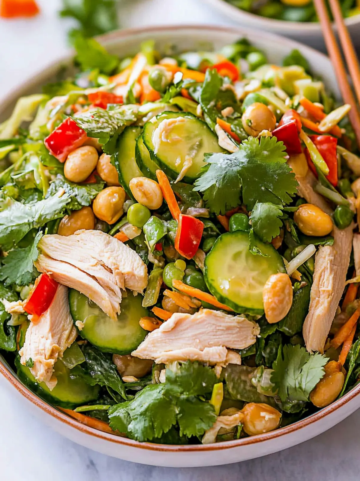 Thai Chicken Salad Magic: Fresh Flavors for Busy Days 3 Thai Chicken Salad