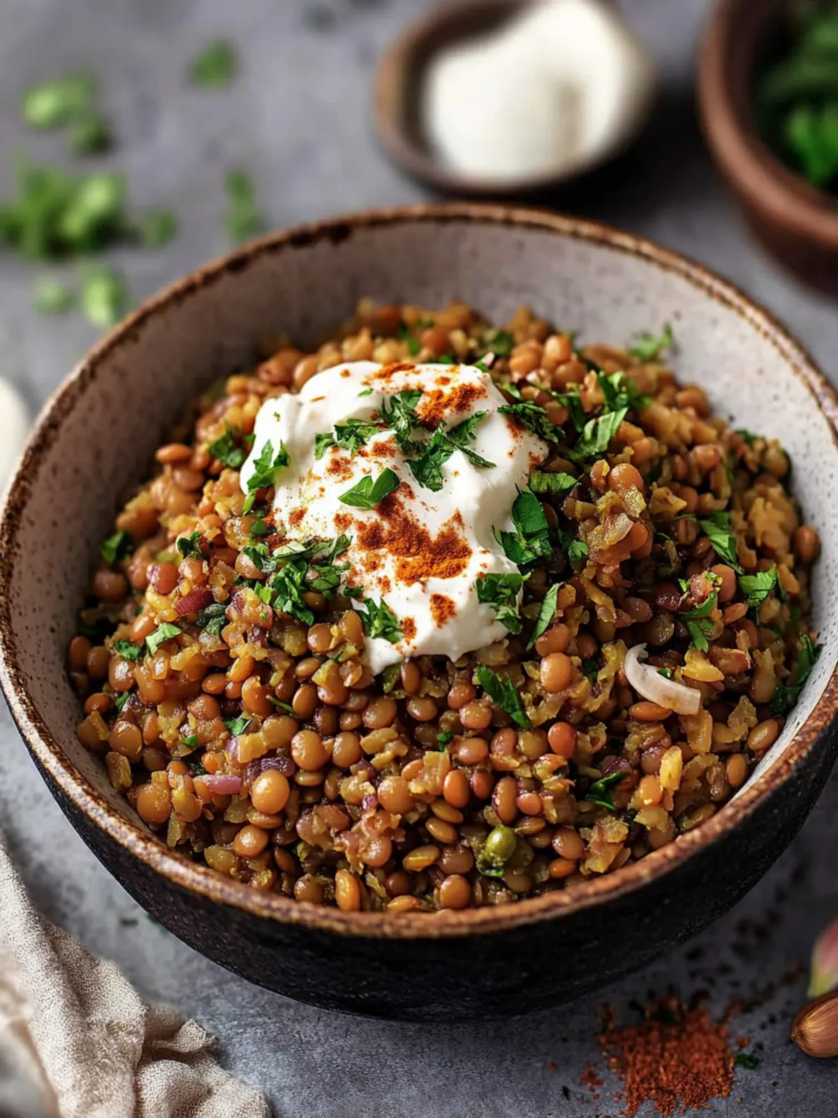 Authentic Lebanese Lentils and Rice: A Comforting Delight 3 Lebanese Lentils and Rice