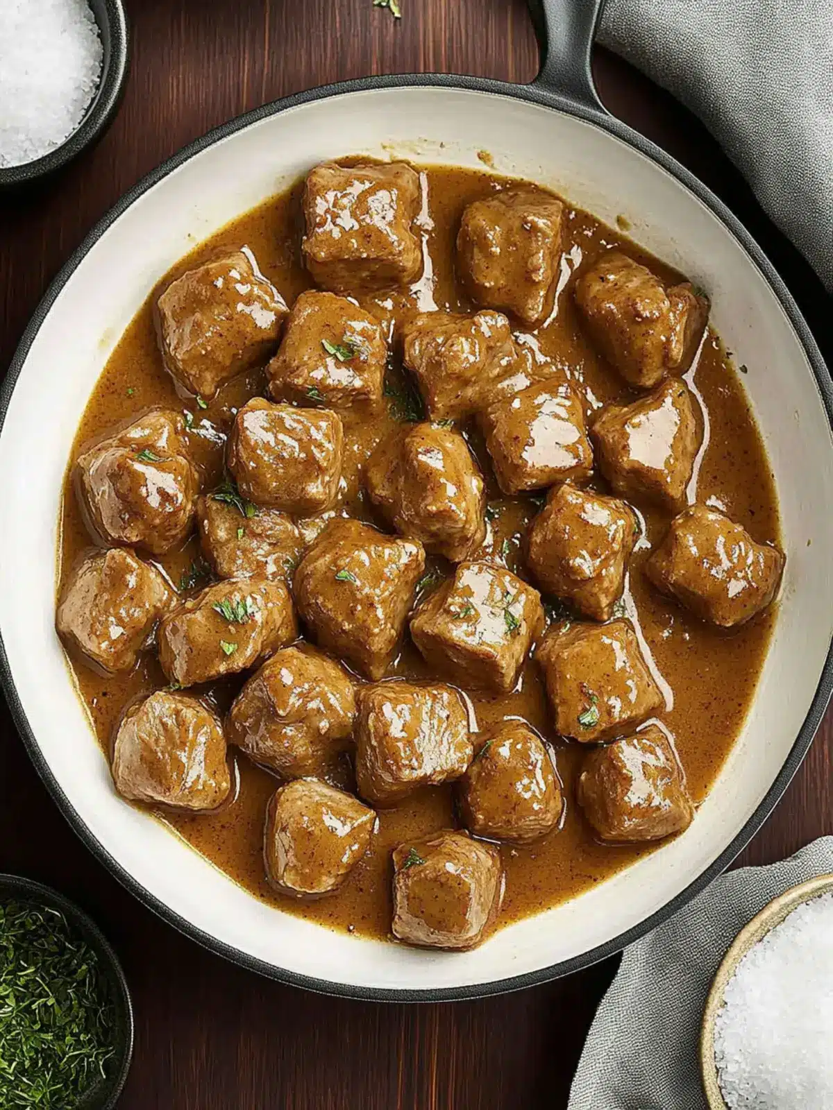 Savor Garlic Pork Bites in Creamy Parmesan Sauce Tonight 4 Garlic Pork Bites