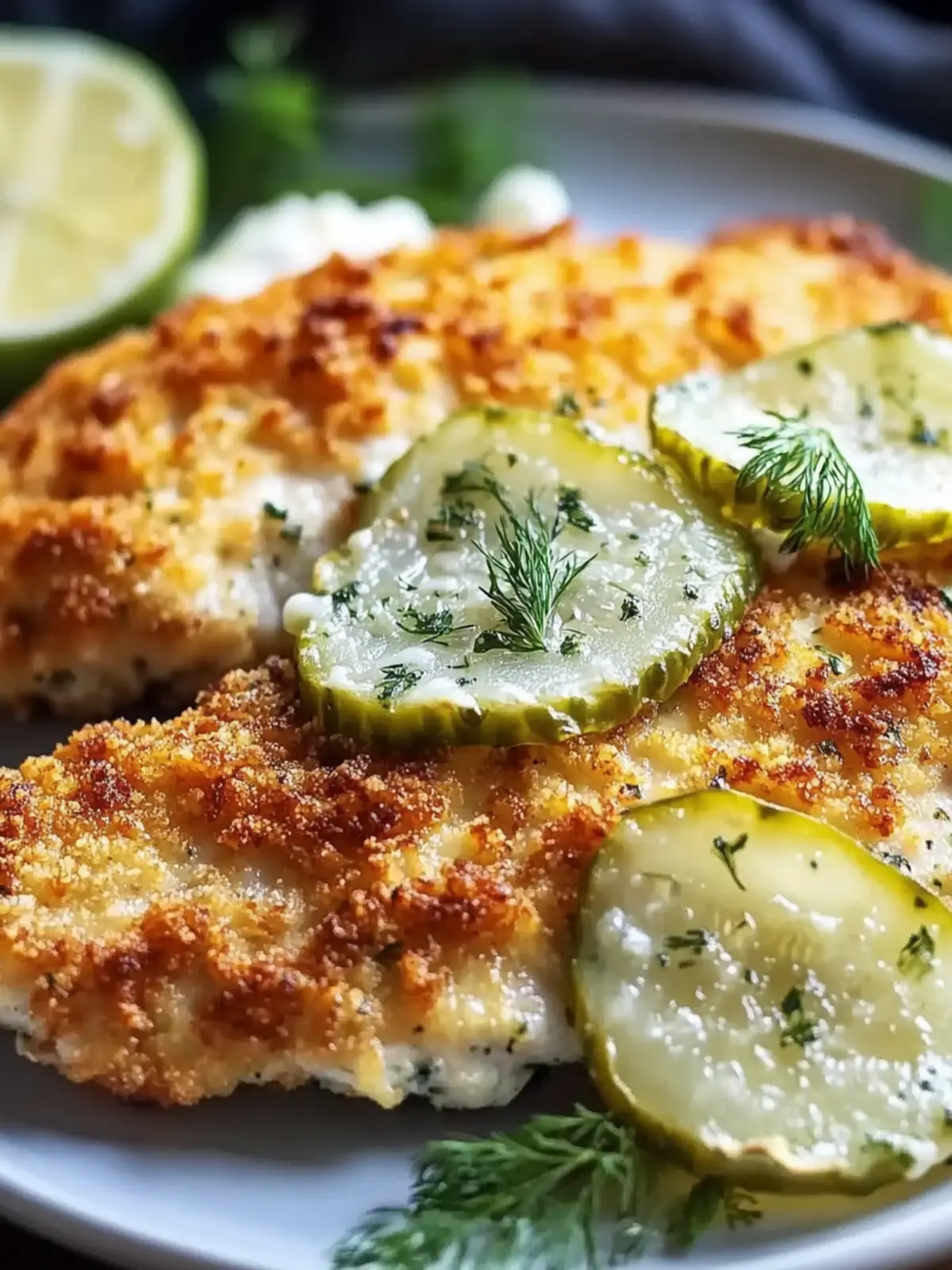 Best Crispy Dill Pickle Parmesan Chicken for Ultimate Flavor 2 Best Crispy Dill Pickle Parmesan Chicken