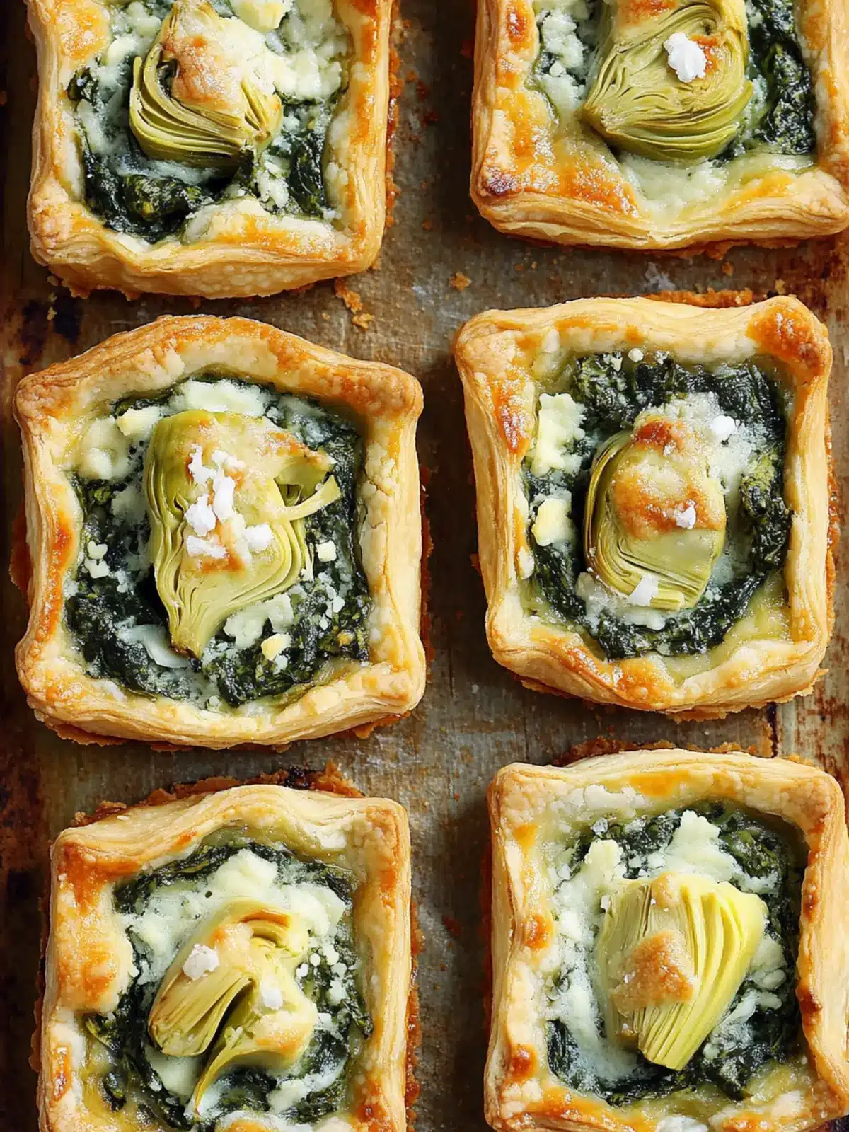 Savory Spinach Artichoke Tarts That Steal the Show 3 Spinach Artichoke Tarts