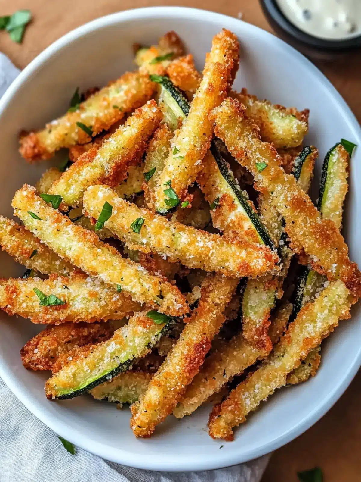Crispy Air Fryer Zucchini Fries for a Guilt-Free Snack 3 Air Fryer Zucchini Fries