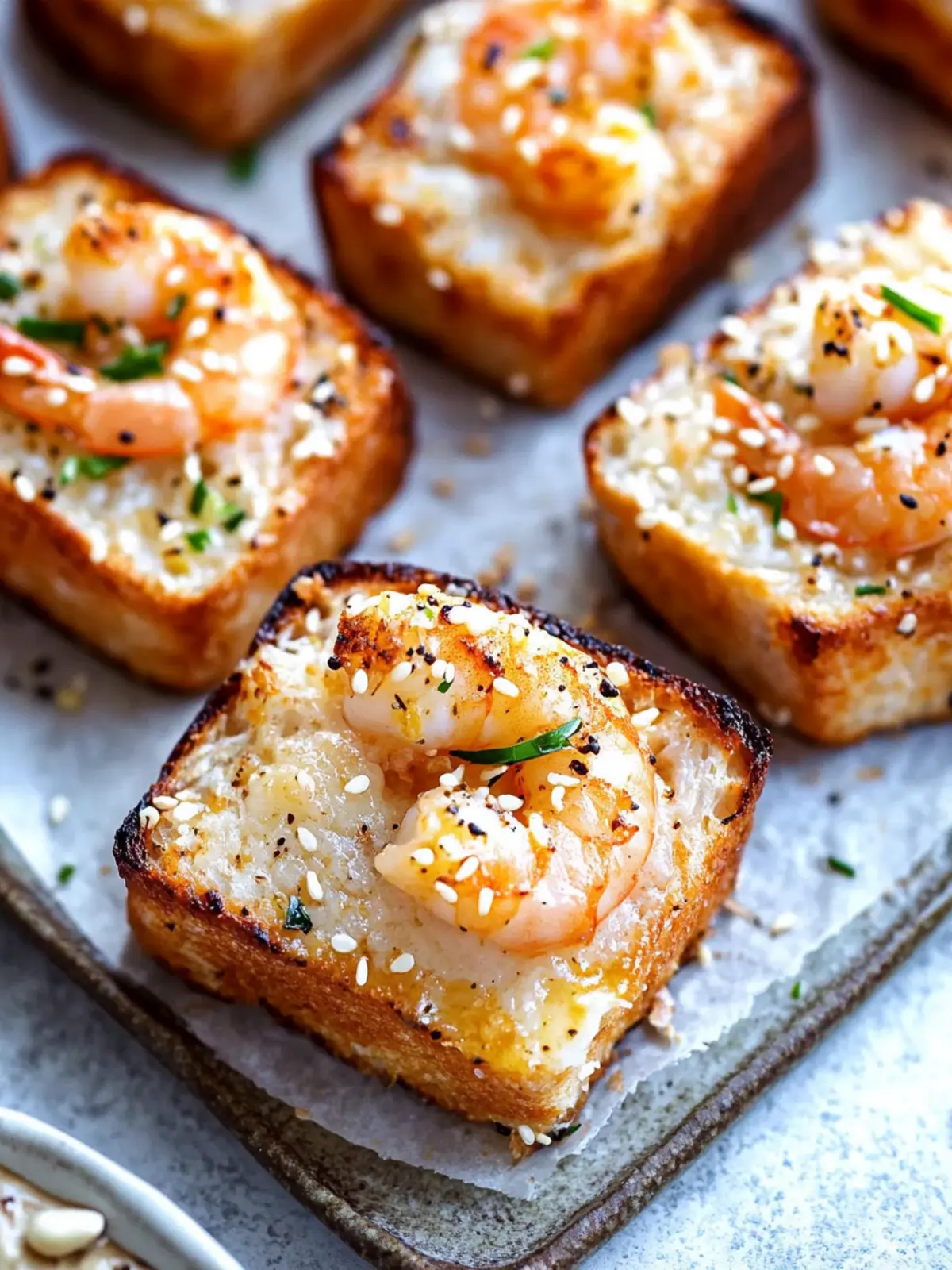 Deliciously Crunchy Shrimp Toast That'll Wow Your Taste Buds 4 Shrimp Toast