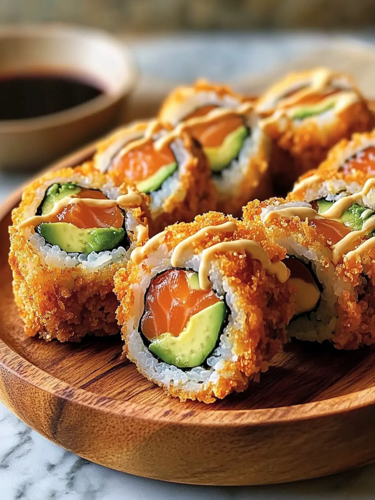 Crispy Fried Salmon & Avocado Rolls That Wow Every Palate 4 Crispy Fried Salmon & Avocado Rolls