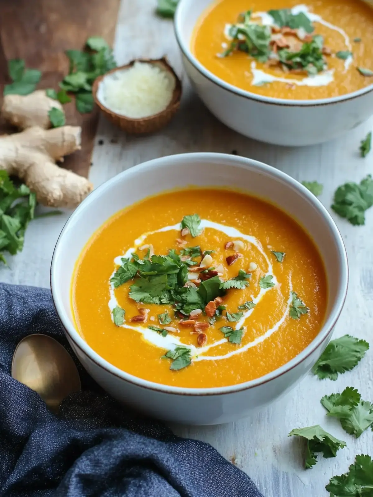 Soulful Instant Pot Carrot Soup with Ginger and Coconut Milk 3 Soul Instant Pot Carrot Soup with Ginger + Coconut Milk