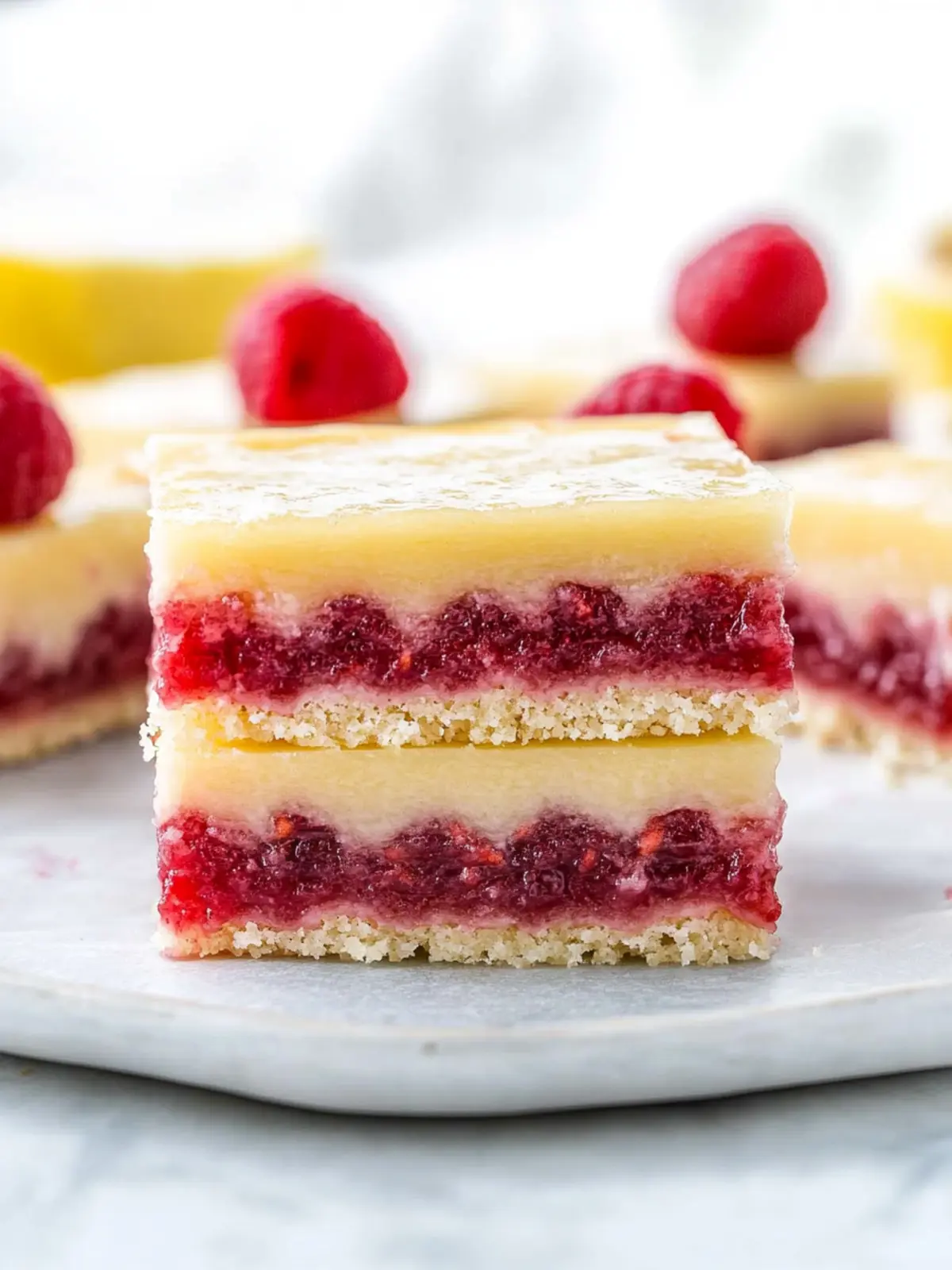 Delicious Lemon Raspberry Bars to Brighten Your Day 4 Lemon Raspberry Bars