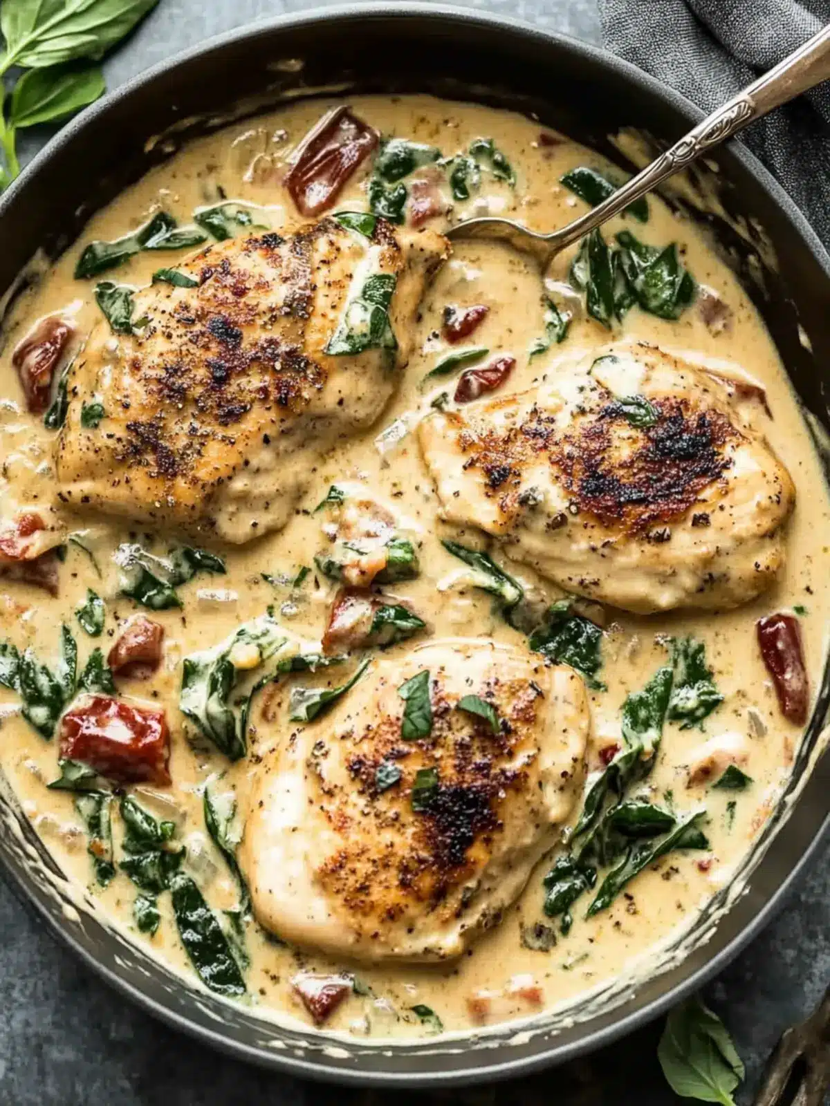 25-Minute Creamy Tuscan Chicken No Dairy Delight You Can t Resist 2 25-Minute Creamy Tuscan Chicken (No Dairy)