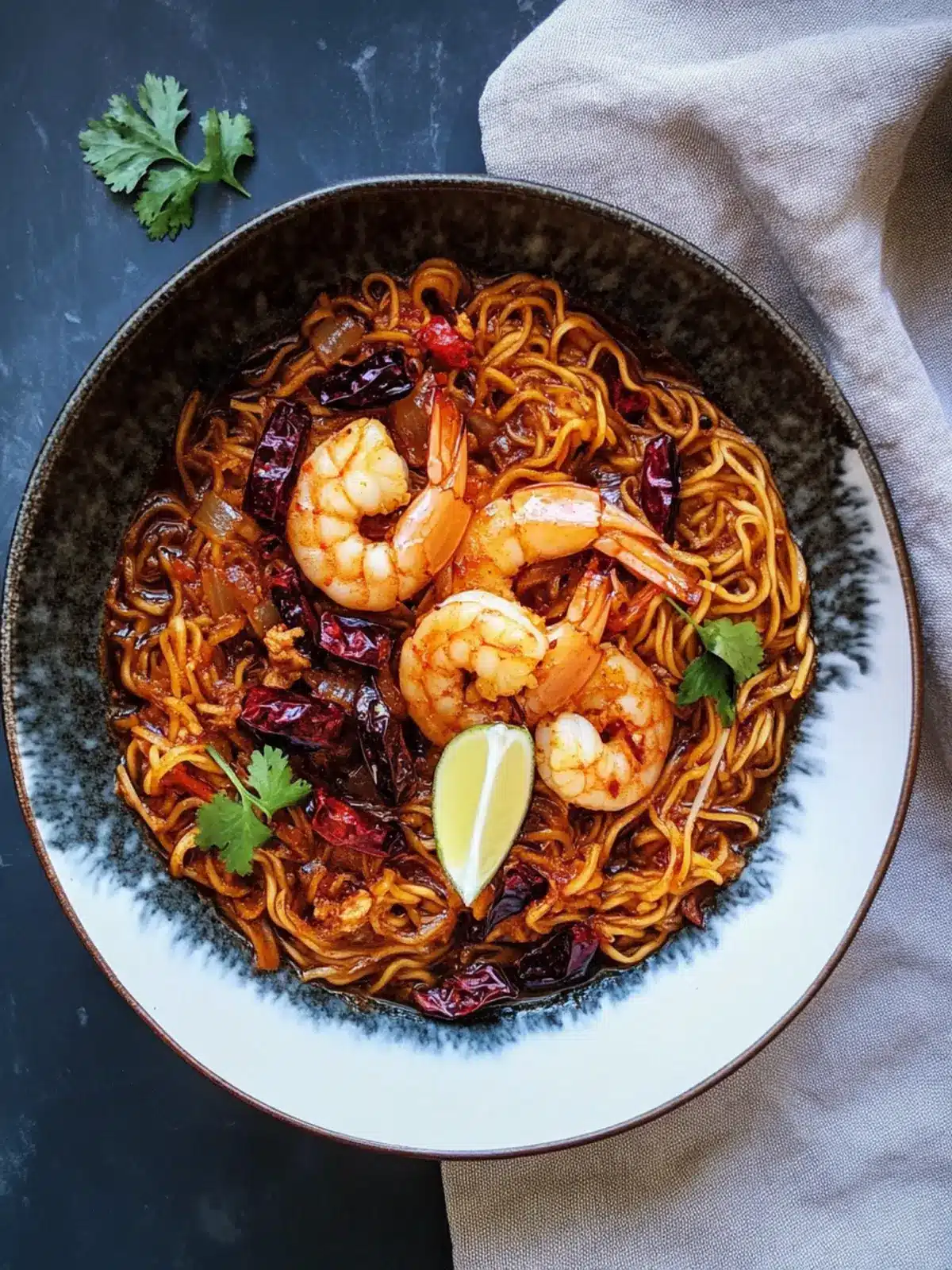 Spicy Thai Chili Pepper Ramen with Shrimp for Flavor Lovers 3 Spicy Thai Chili Pepper Ramen with Shrimp