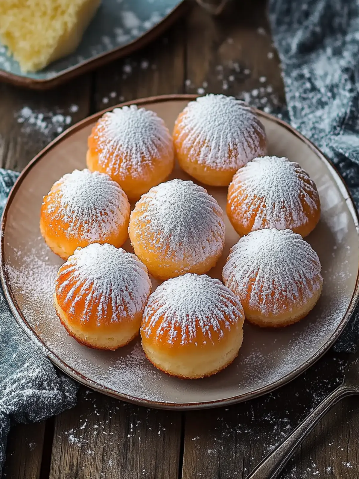 Delicious Bomboloni alla Crema: Easy Homemade Italian Donuts 4 Bomboloni alla Crema
