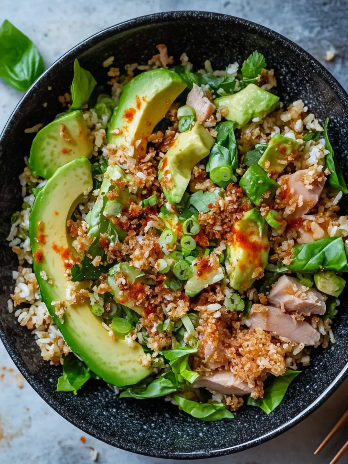 Tuna Avocado Crispy Rice Salad That Will Wow Your Taste Buds 3 Tuna Avocado Crispy Rice Salad