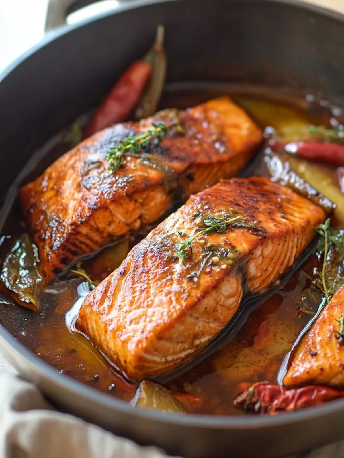 Savory Brown Stew Salmon Ready in Just 30 Minutes! 3 Brown Stew Salmon