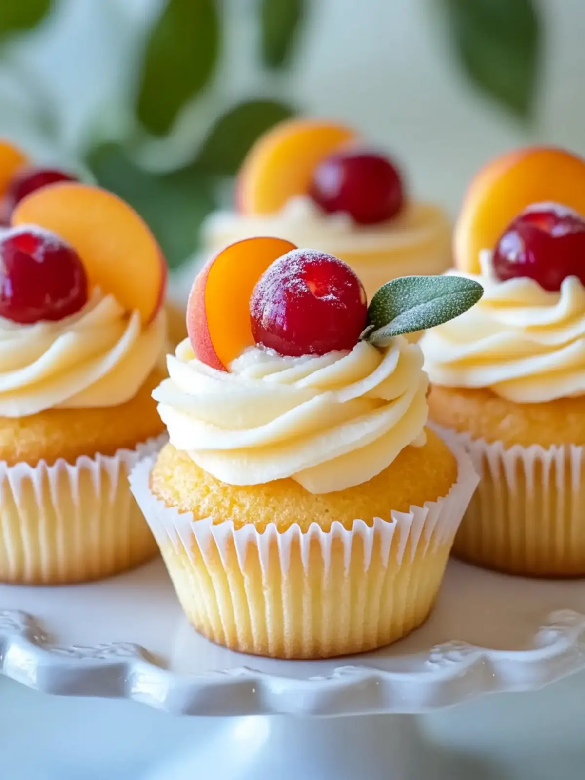 Delicious Homemade Peach Bellini Cupcakes for Brunch Bliss 4 Homemade Peach Bellini Cupcakes