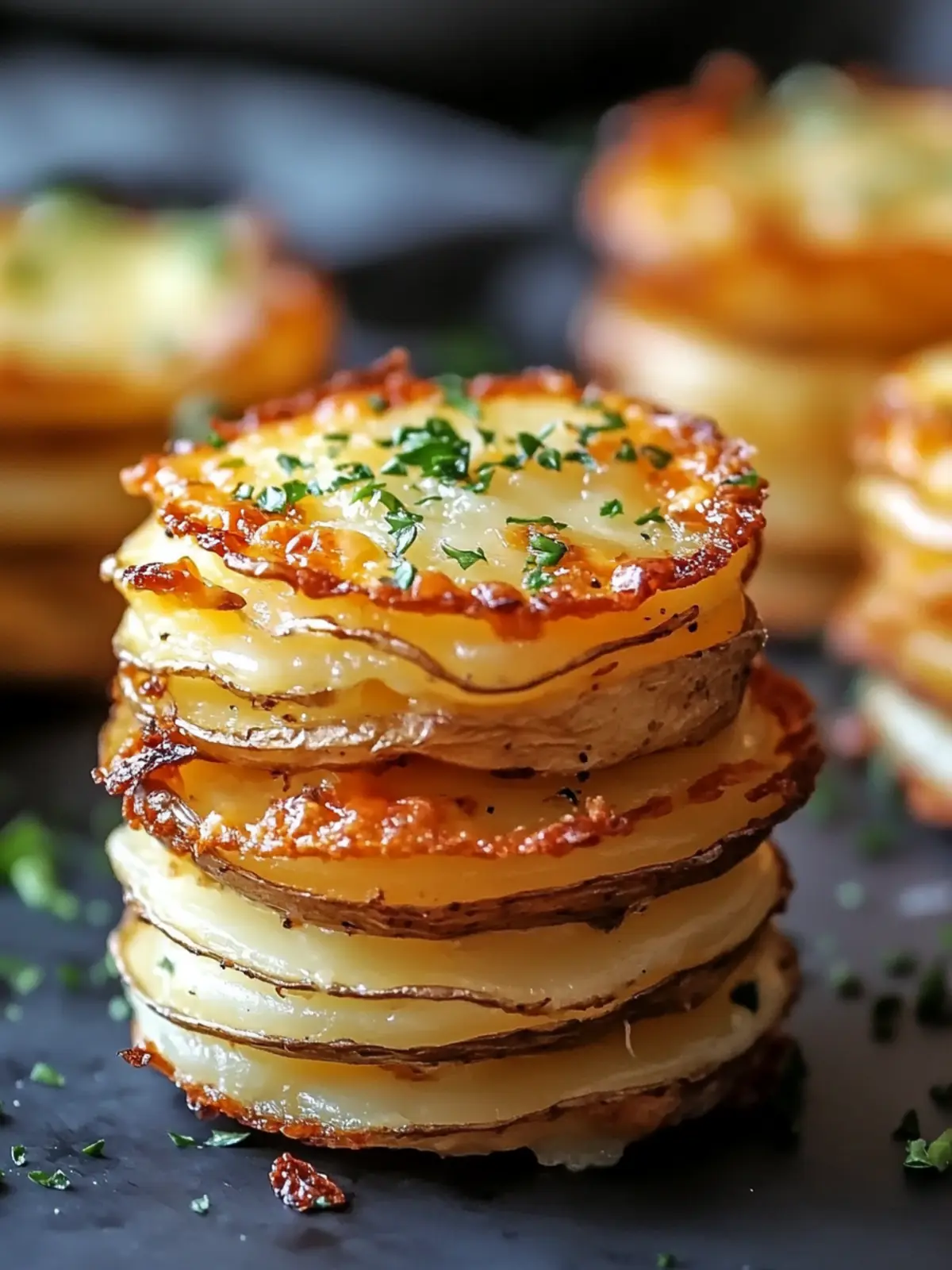 Melt-in-Your-Mouth Crispy Cheesy Potato Stacks Delight 2 Crispy Cheesy Potato Stacks