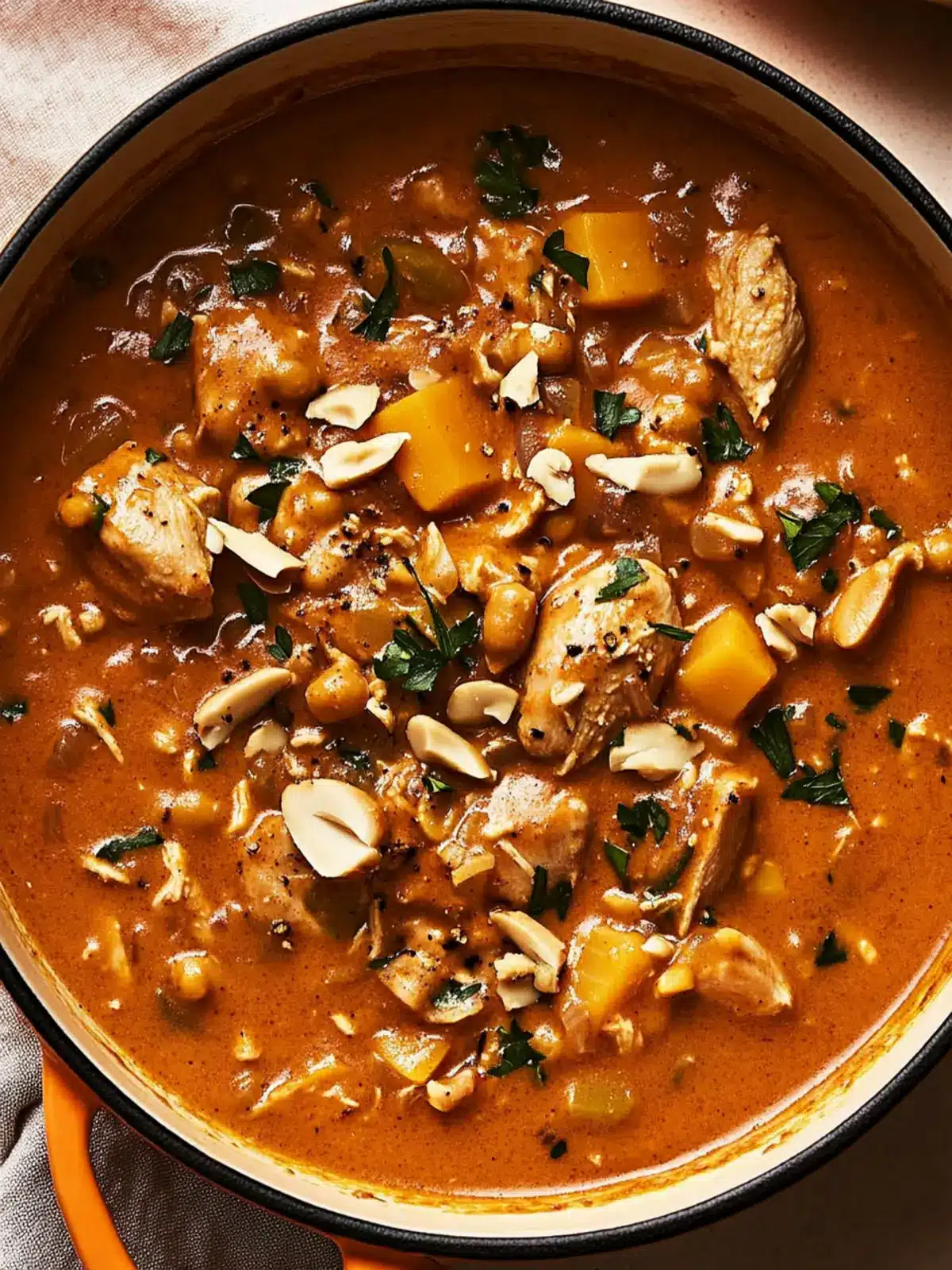 West African-Inspired Chicken & Peanut Stew for Cozy Nights 2 West African-Inspired Chicken & Peanut Stew