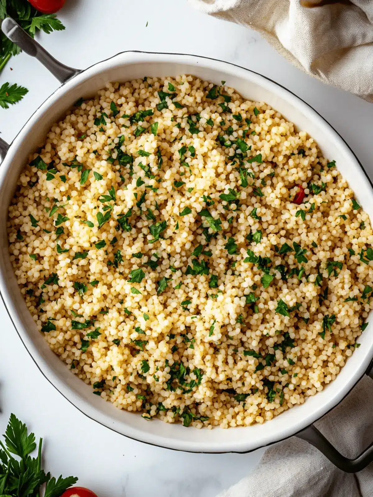 Herbed Couscous: Fluffy Goodness for Your Dinner Table 2 Herbed Couscous